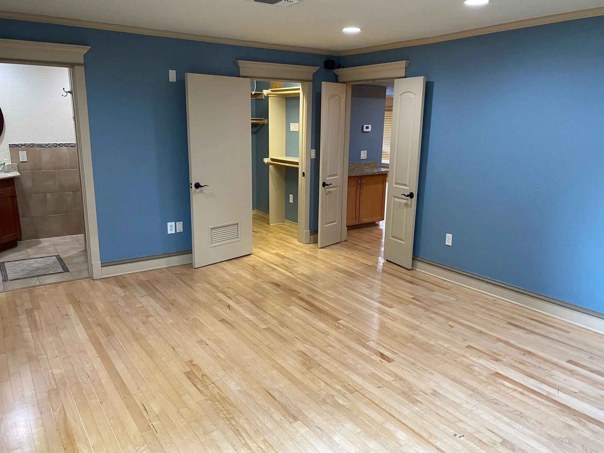 Master Bedroom looking toward closet.