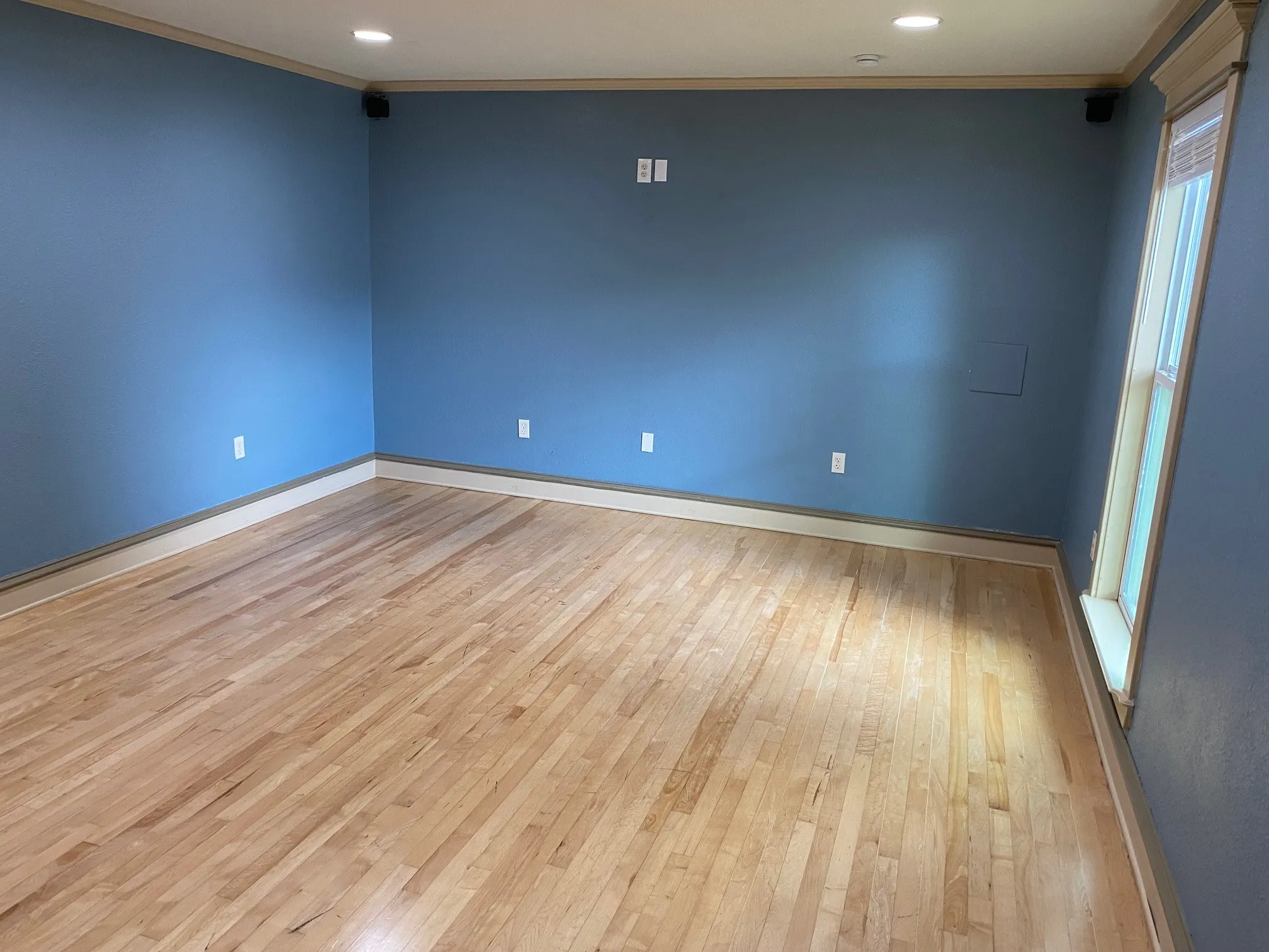 Master Bedroom from Master Bathroom door.