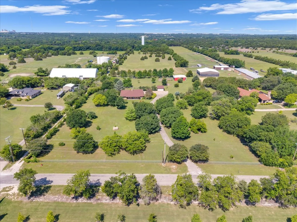 Aerial view of this amazing property.