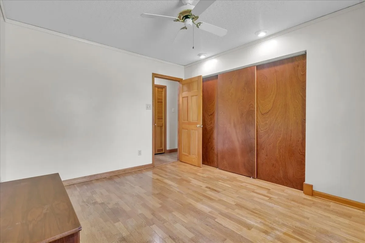Another view of Guest bedroom 1 with huge closet!