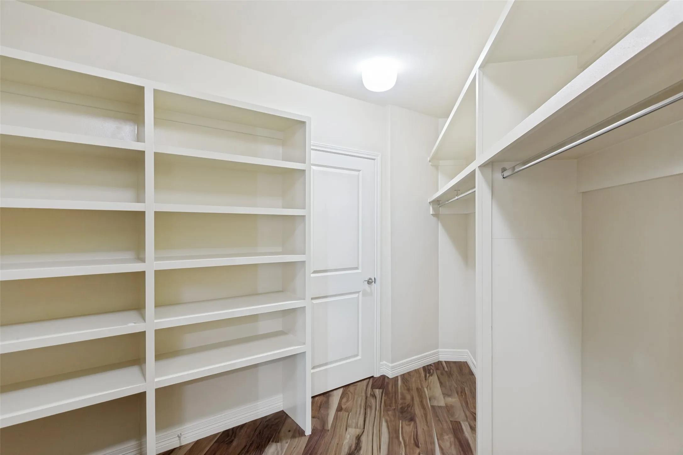 Newly built shelving!