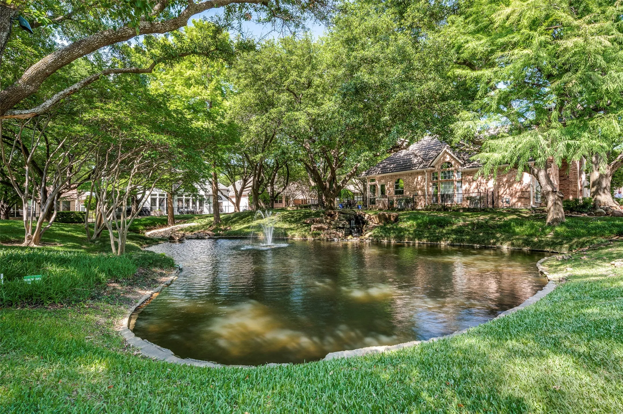 Water & Fountain View