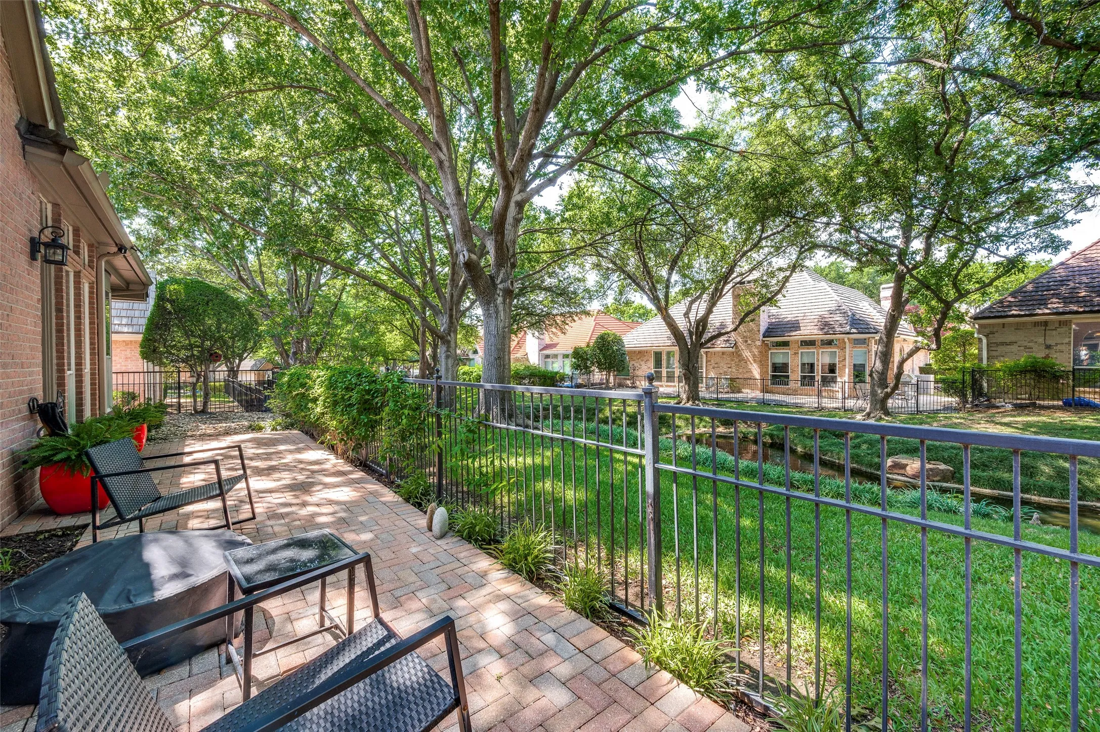 Backyard to Creek View