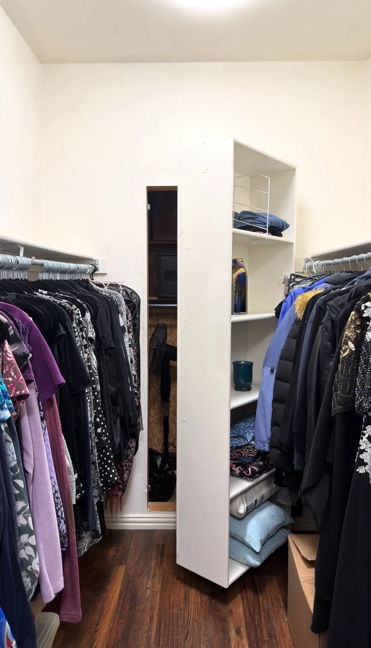 Hidden Cedar Closet