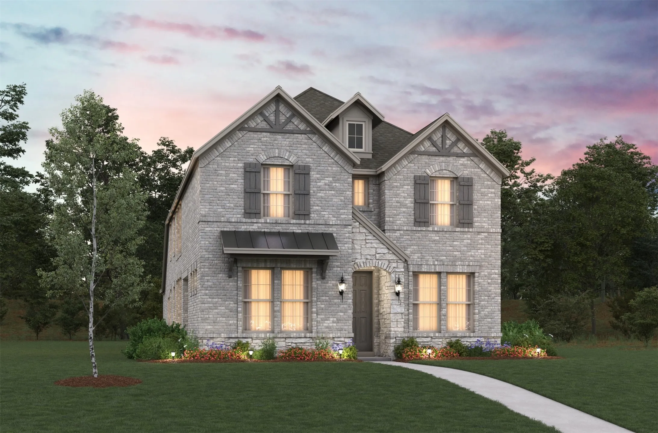 Beazer Homes Waterbend Marathon Floorplan.