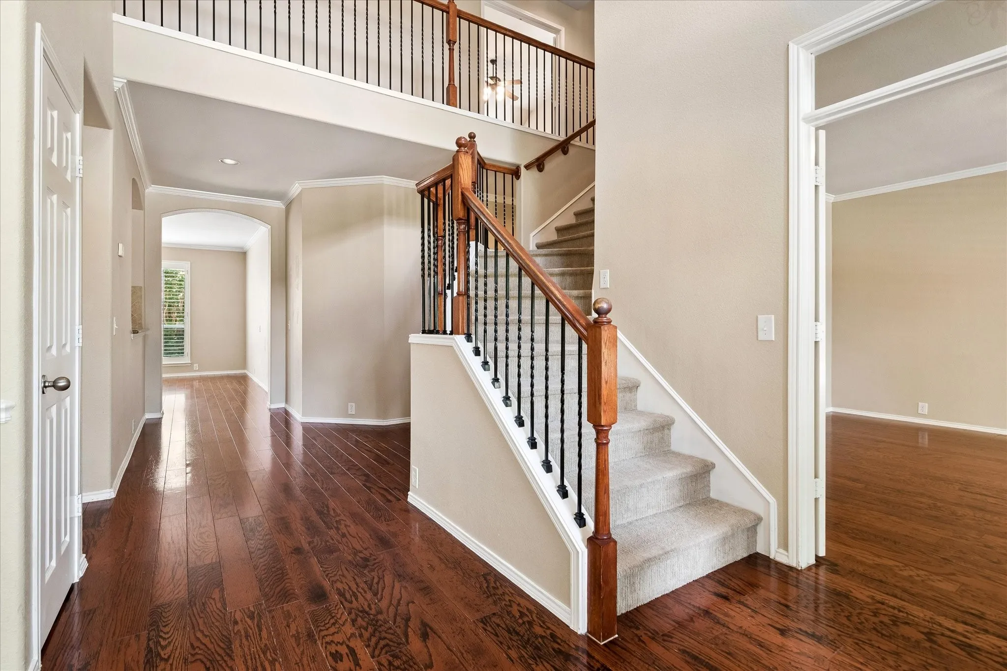 Entry and stairs