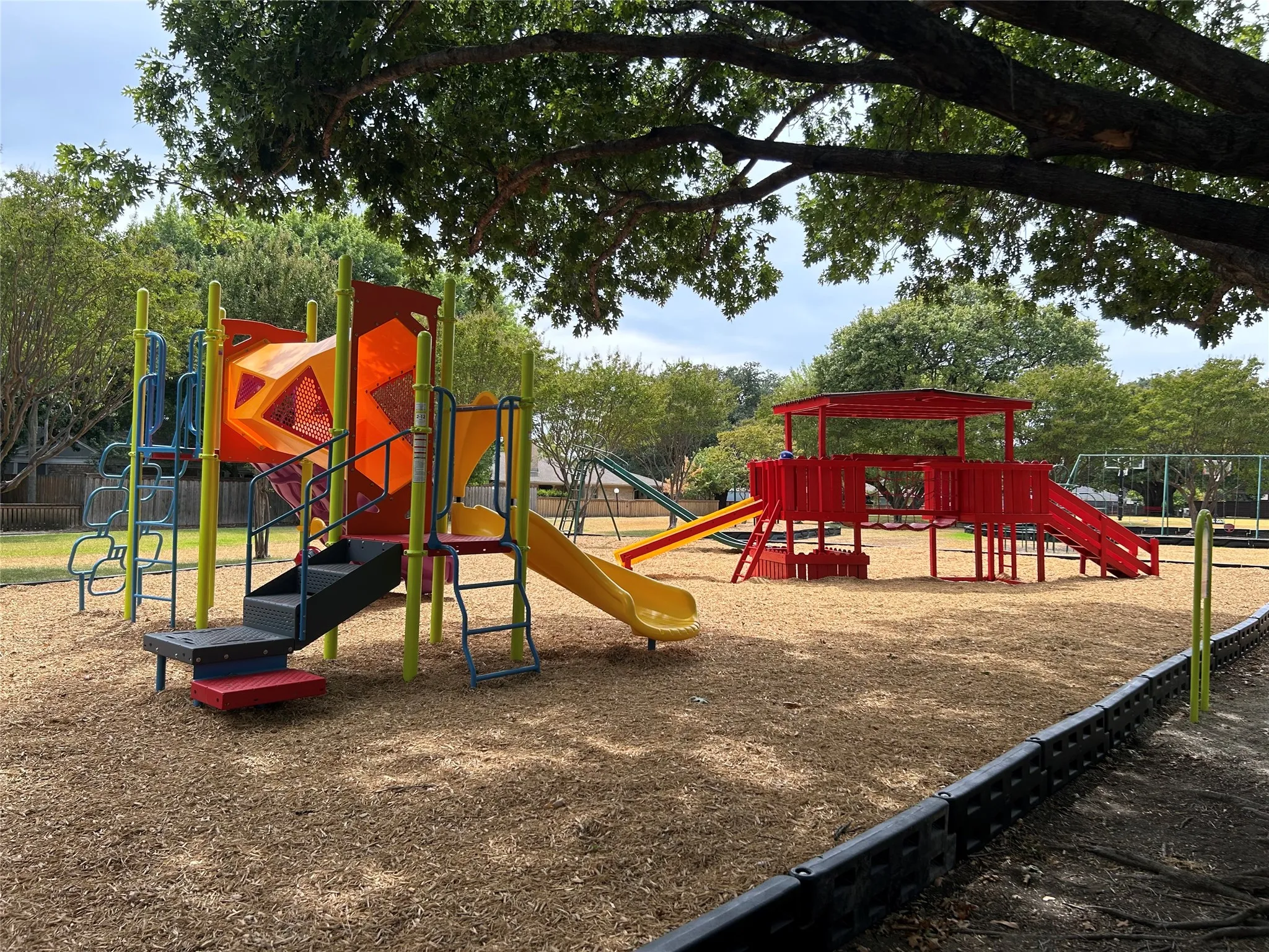 New playground equipment!