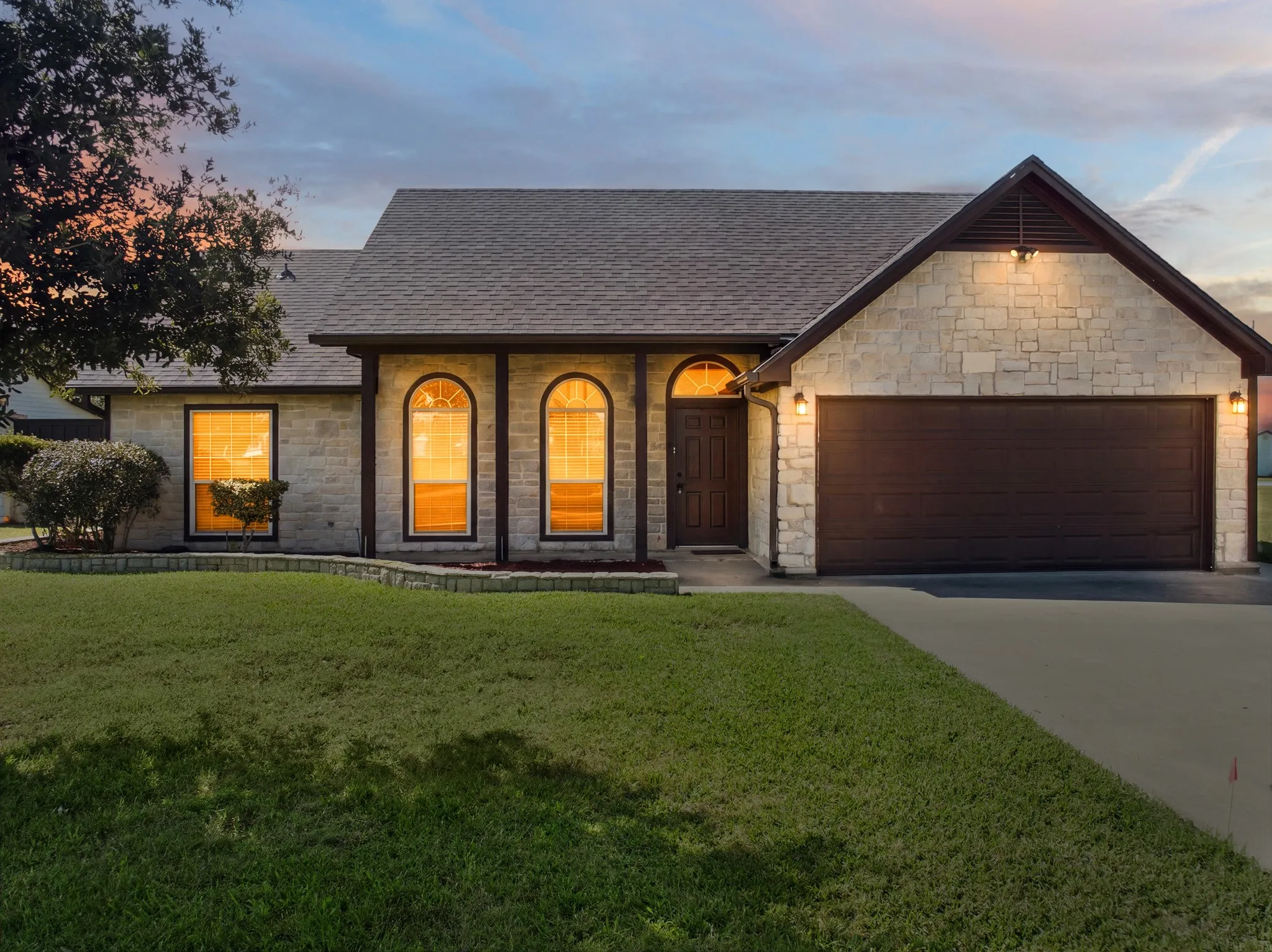 Second Residence with entry on Marrion St.  3 bed 2 ba 2 car garage