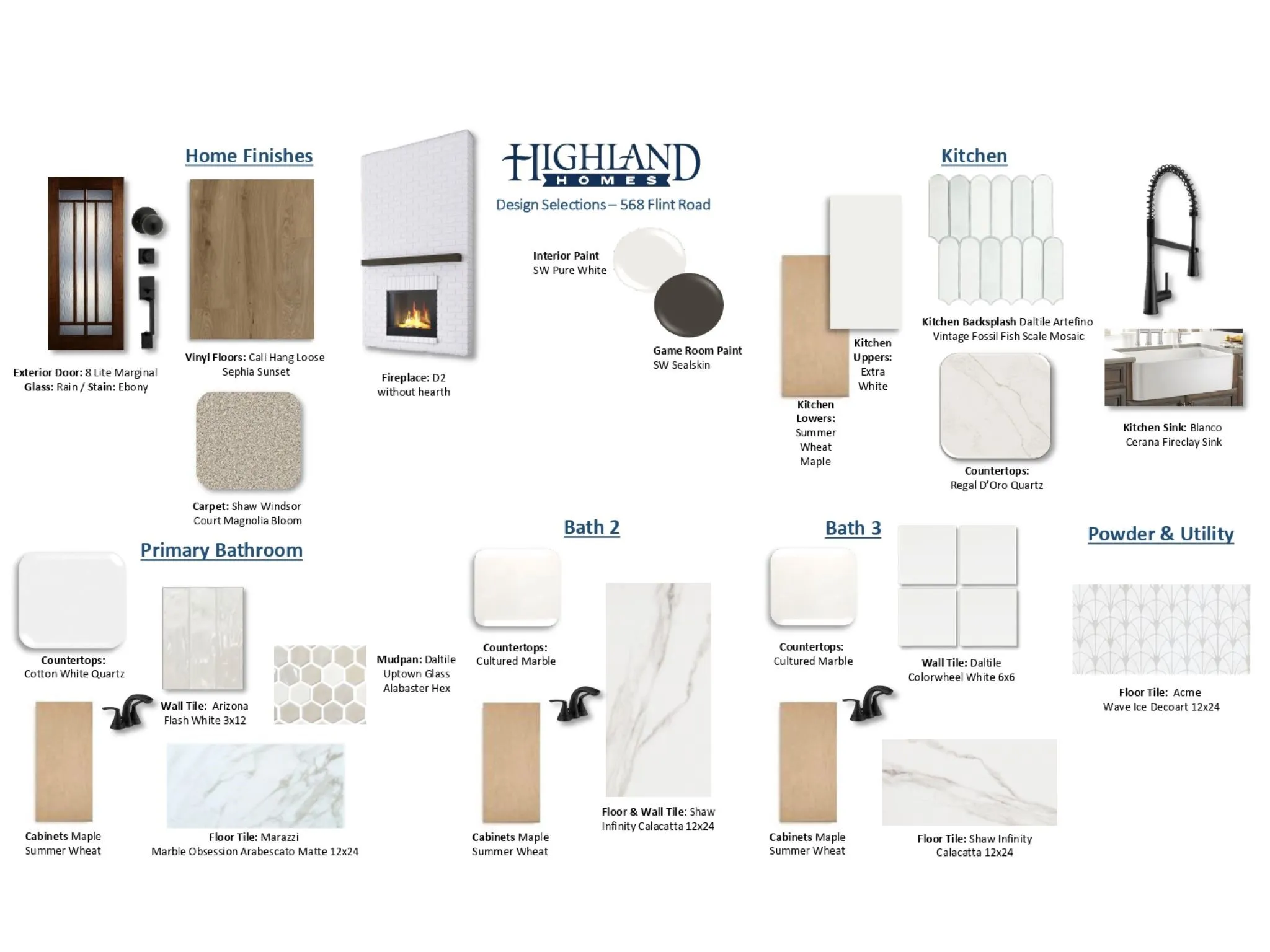 Design Selections