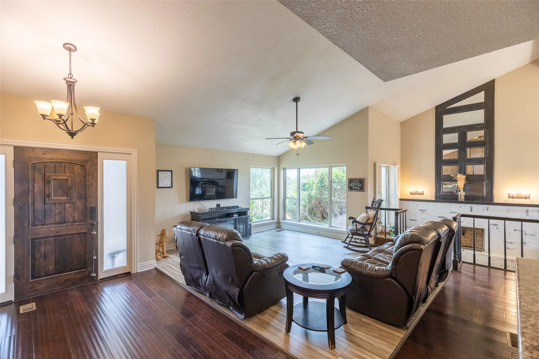 Entry, first living area
