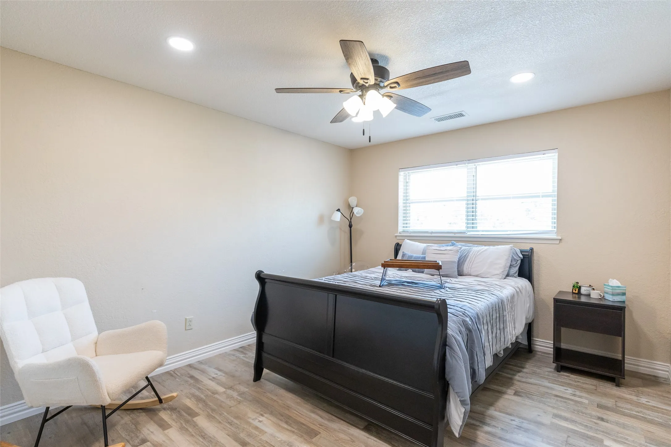 Third bedroom is upstairs