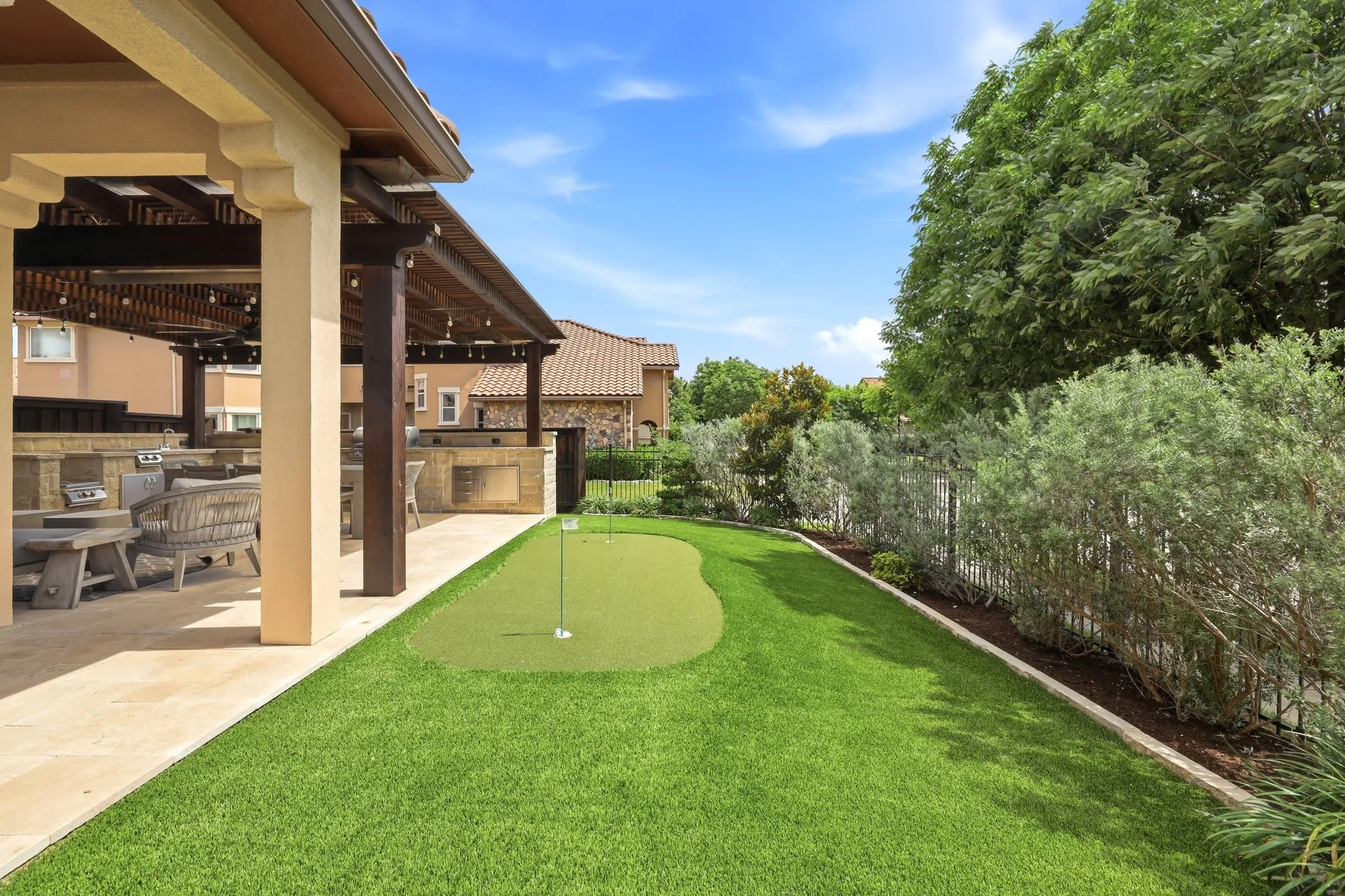 Putting green!
