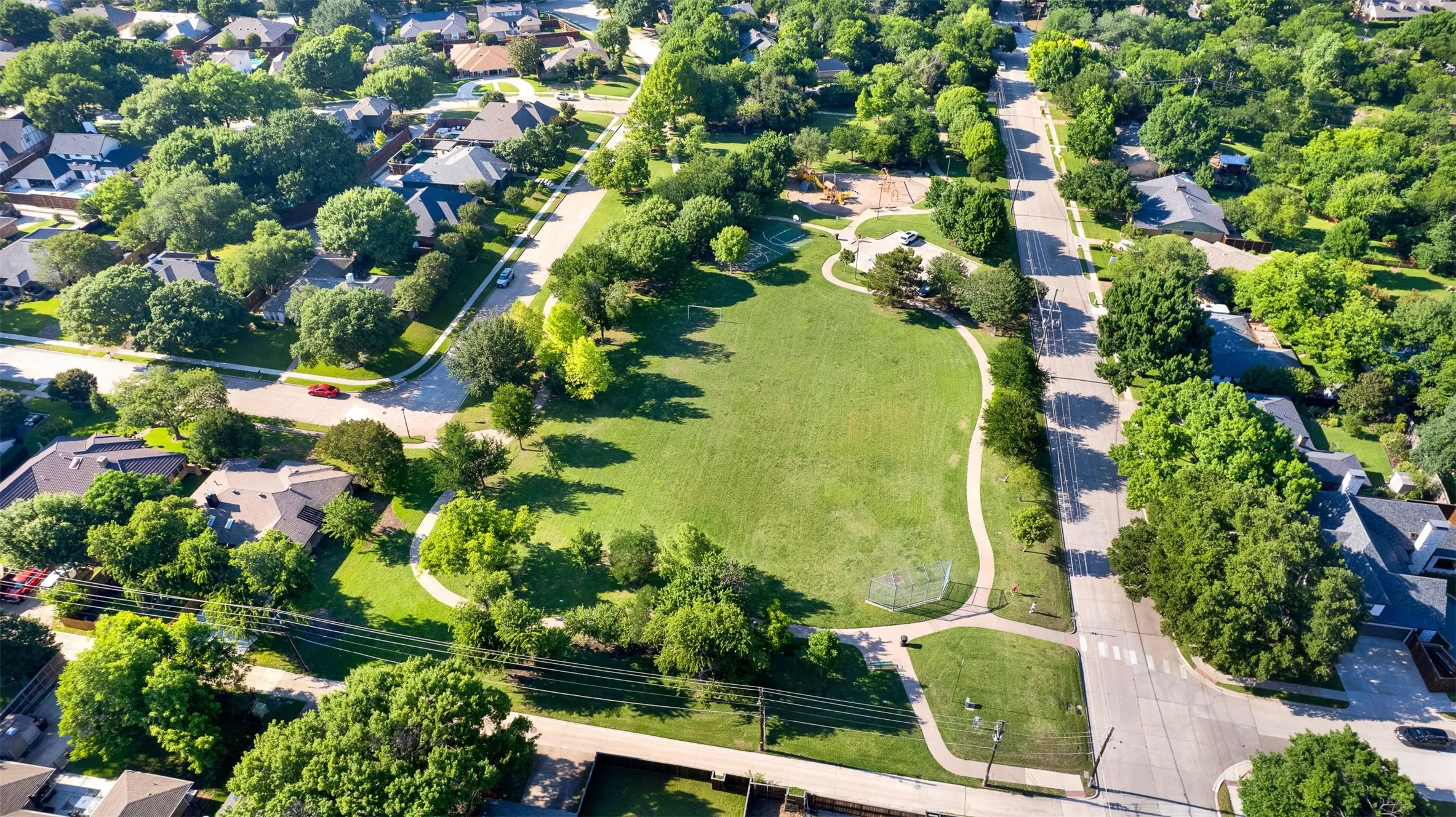A short stroll to Westwood park/ playground and walking trails.