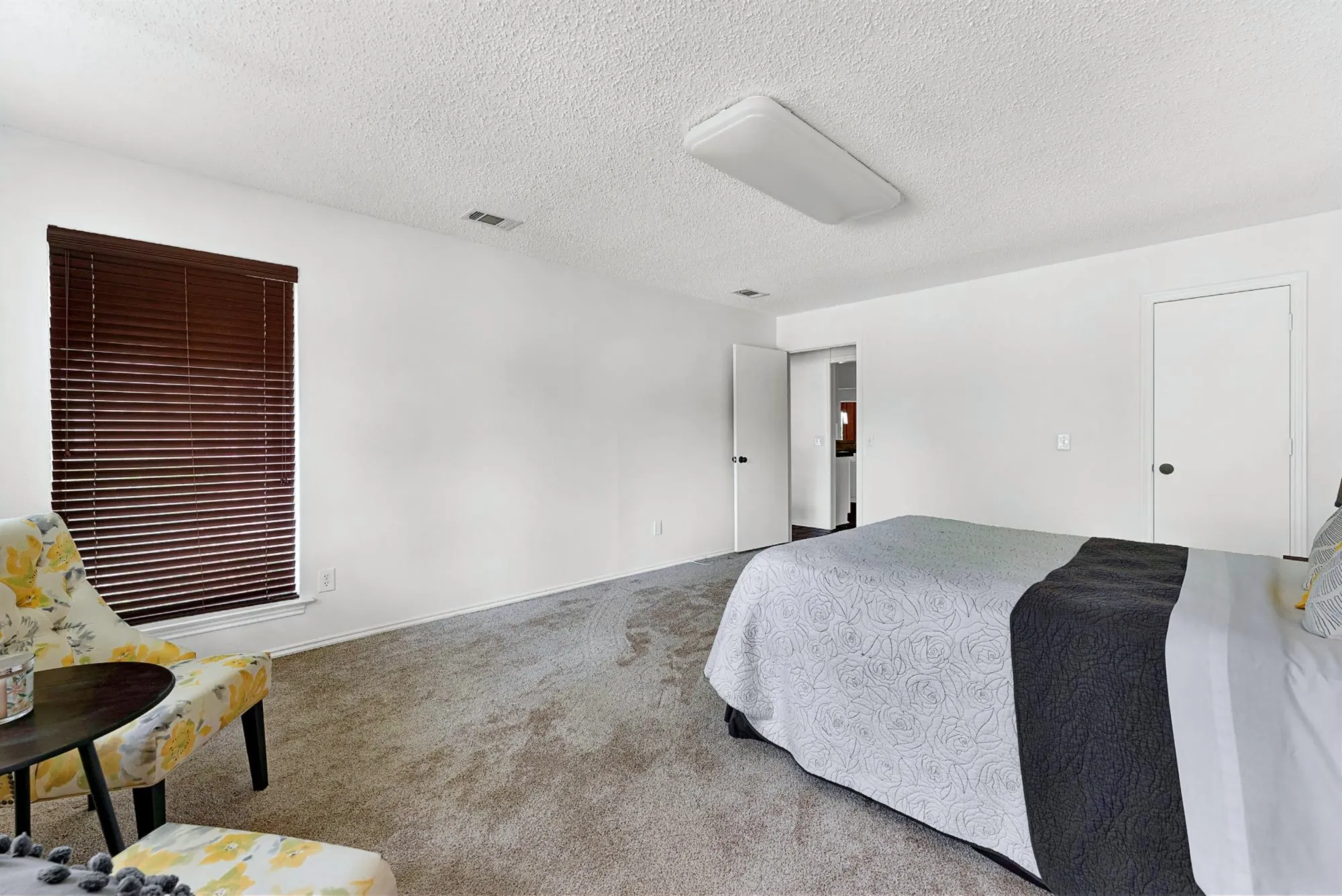 2nd Primary suite/ guest wing separate from other bedroom. With private bathroom.