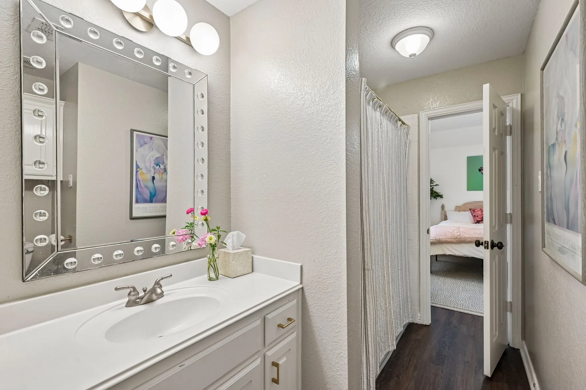 Jack and Jill bathroom