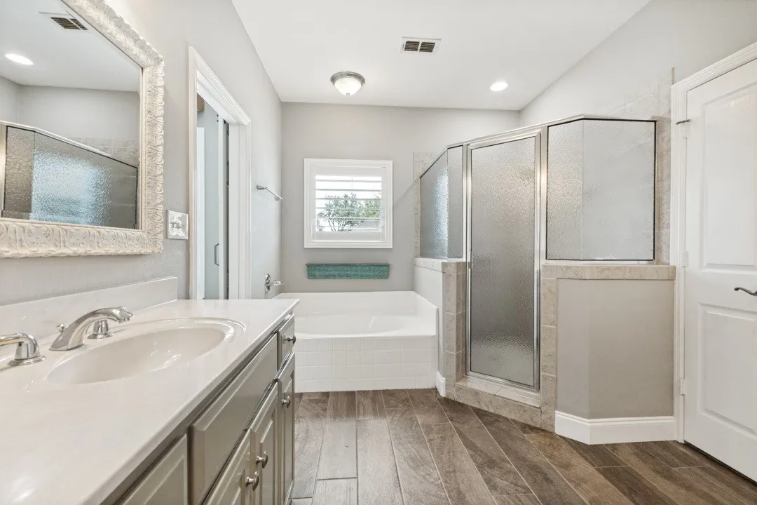 Primary Bath - Separate Vanities, Large Walk In Closet, Separate Tub -Shower
