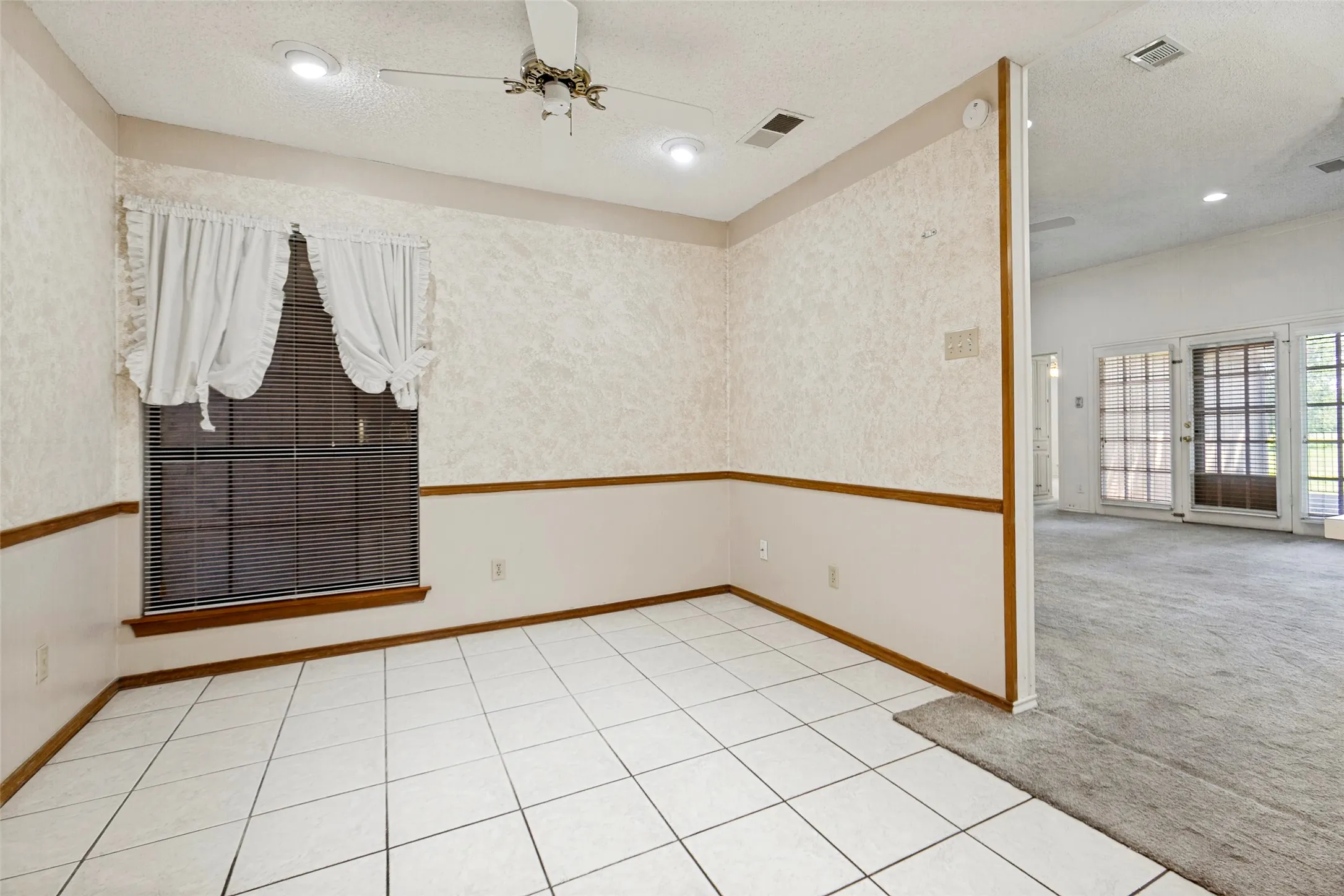 Kitchen and Breakfast Area open to Living and Dining Room