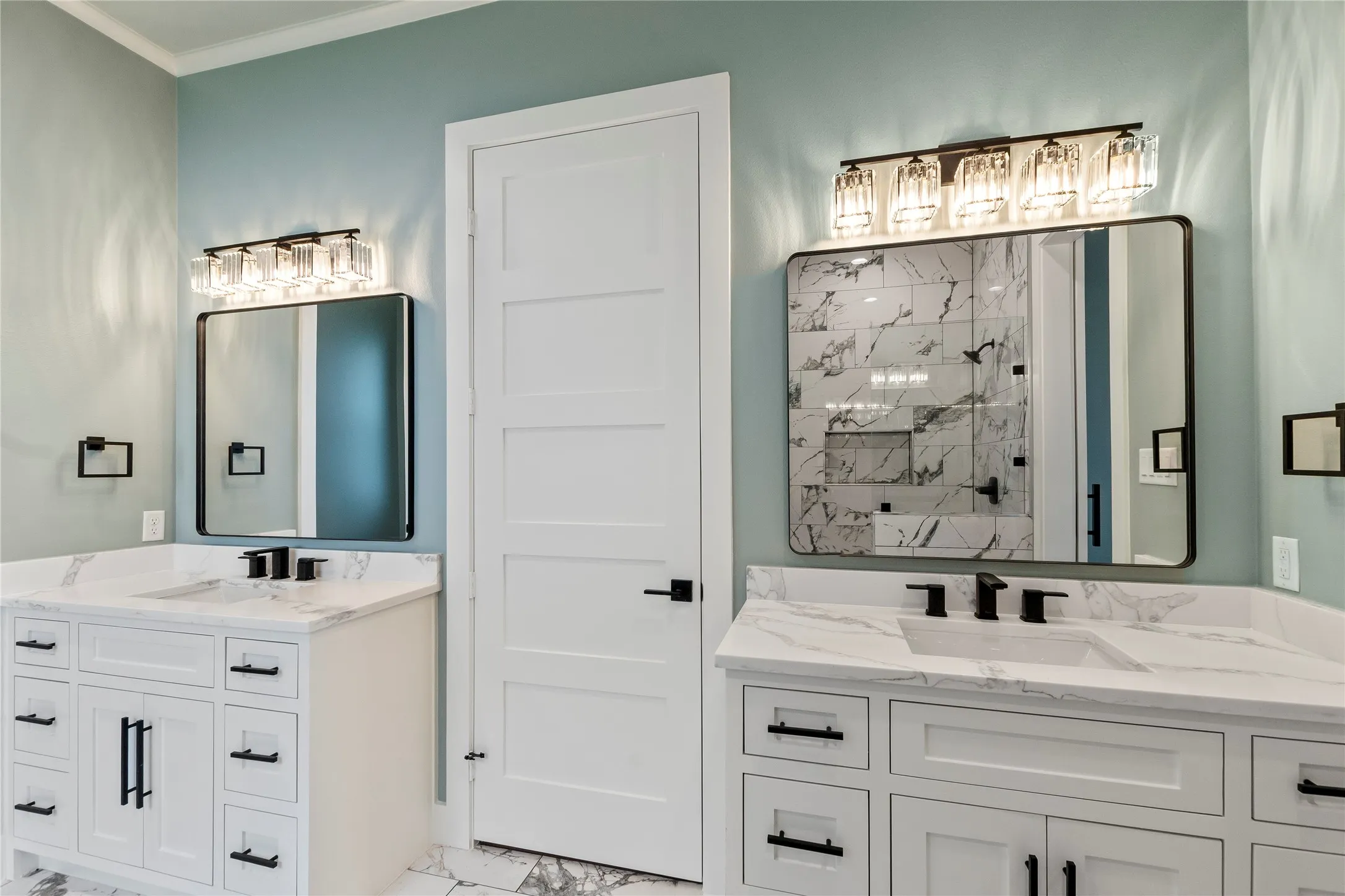 Second Primary Bathroom Dual Vanities