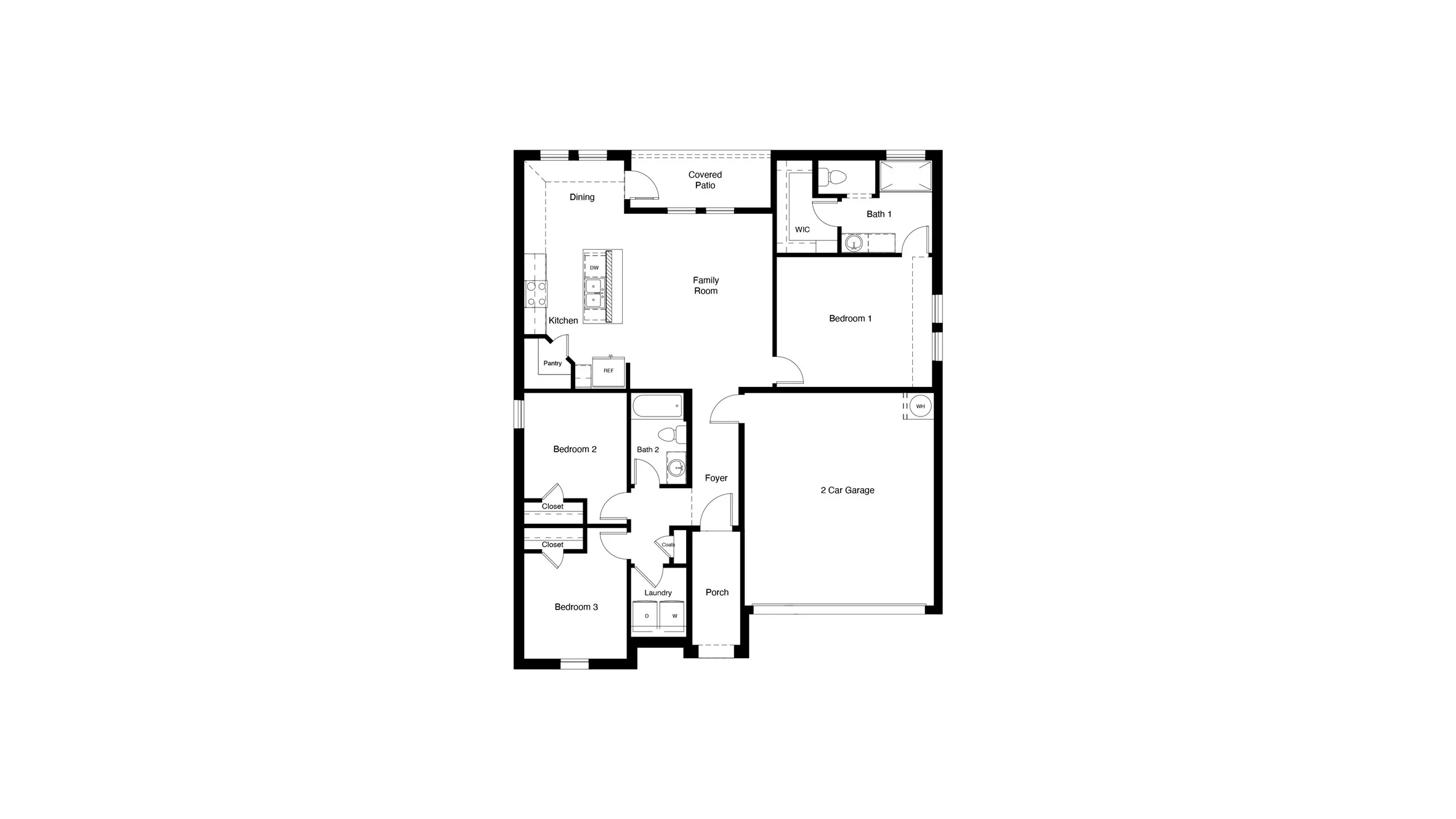 D.R. Horton's  Ashburn Floorplan - All Home and community information, including pricing, included features, terms, availability and amenities, are subject to change at any time without notice or obligation. All Drawings, pictures, photographs, video, square footages, floor plans, elevations, features, colors and sizes are approximate for illustration purposes only and will vary from the homes as built.