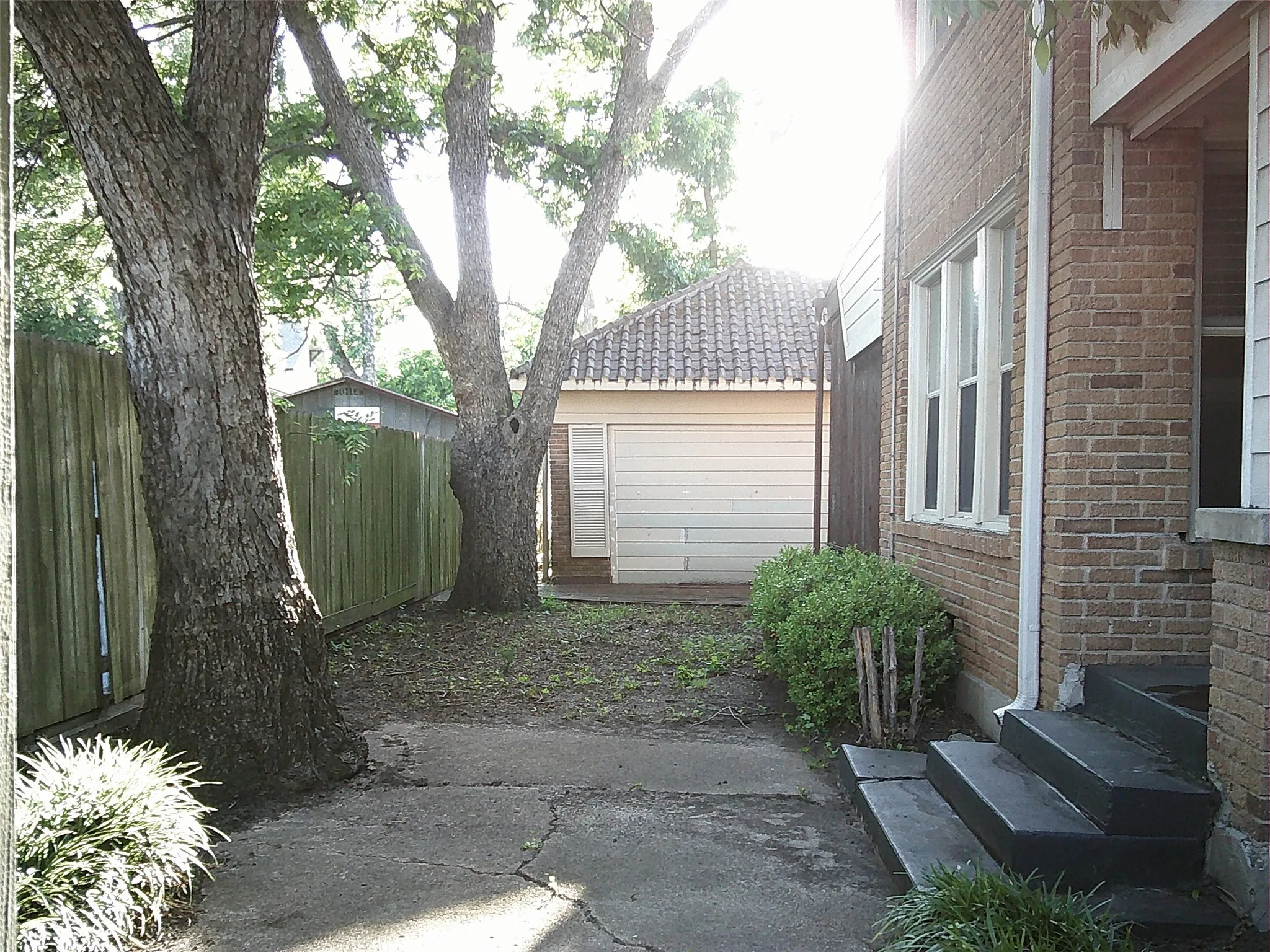 Left side