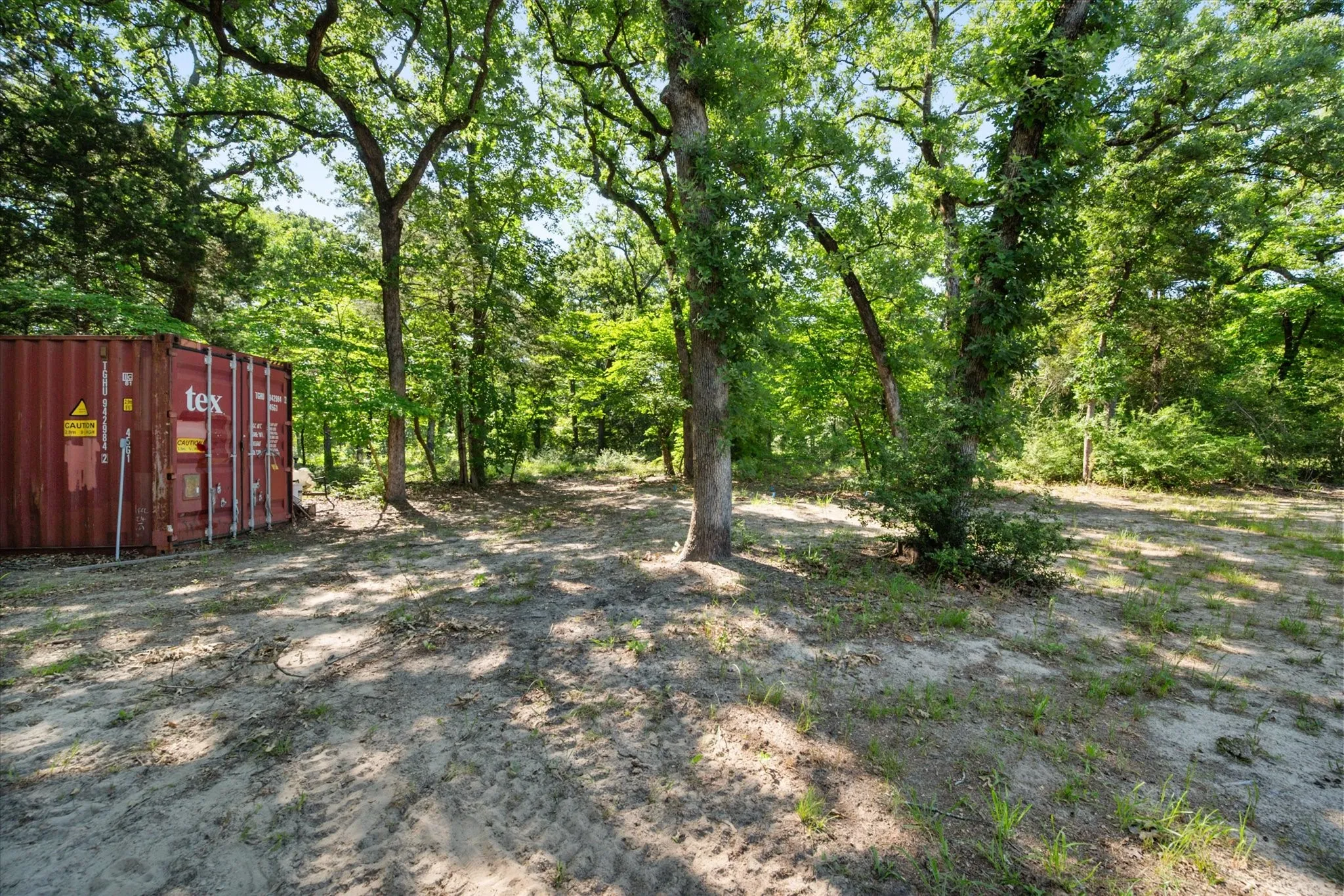 Storage Container stays with property