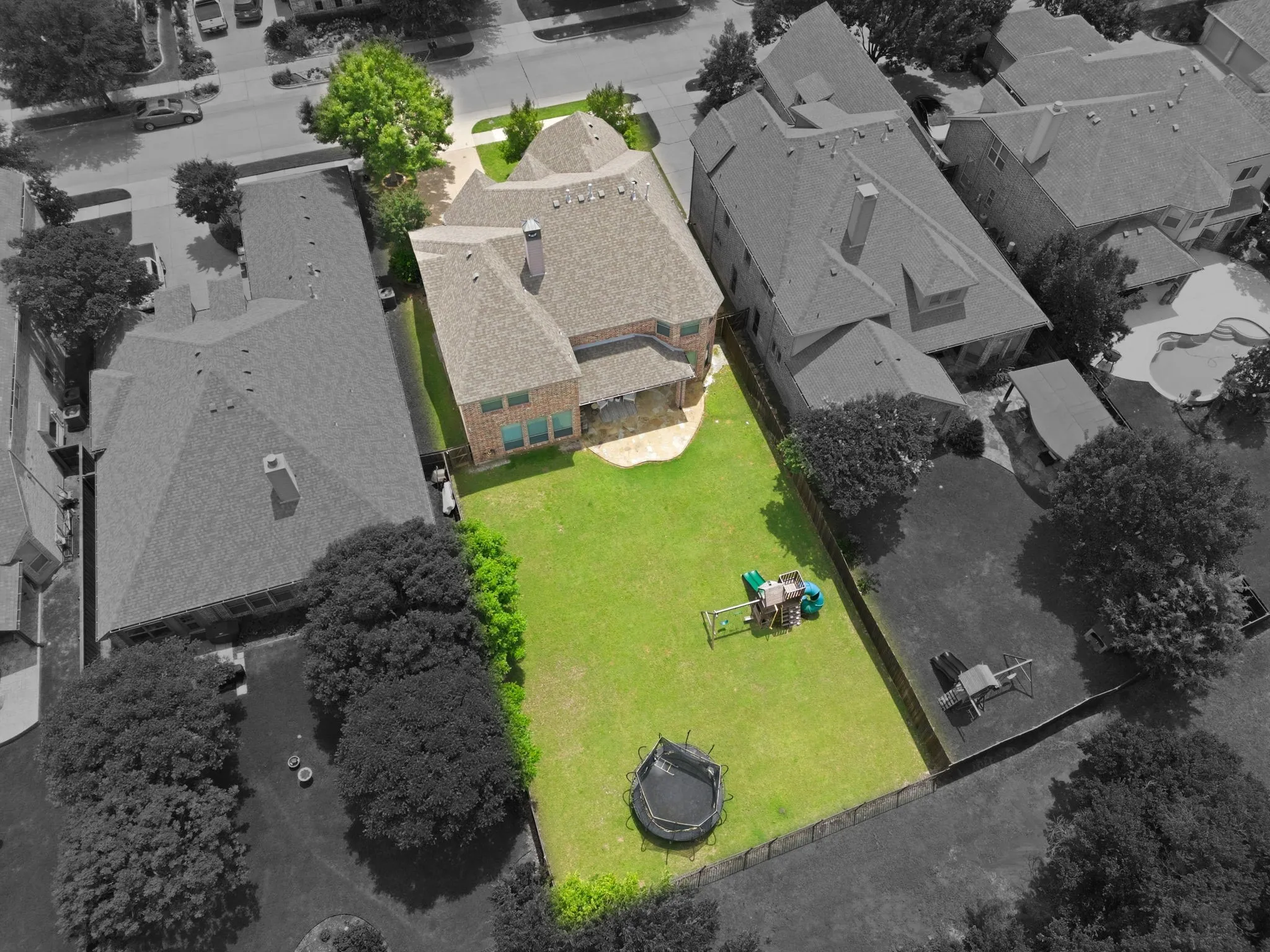 Pool-sized lot and still room to roam