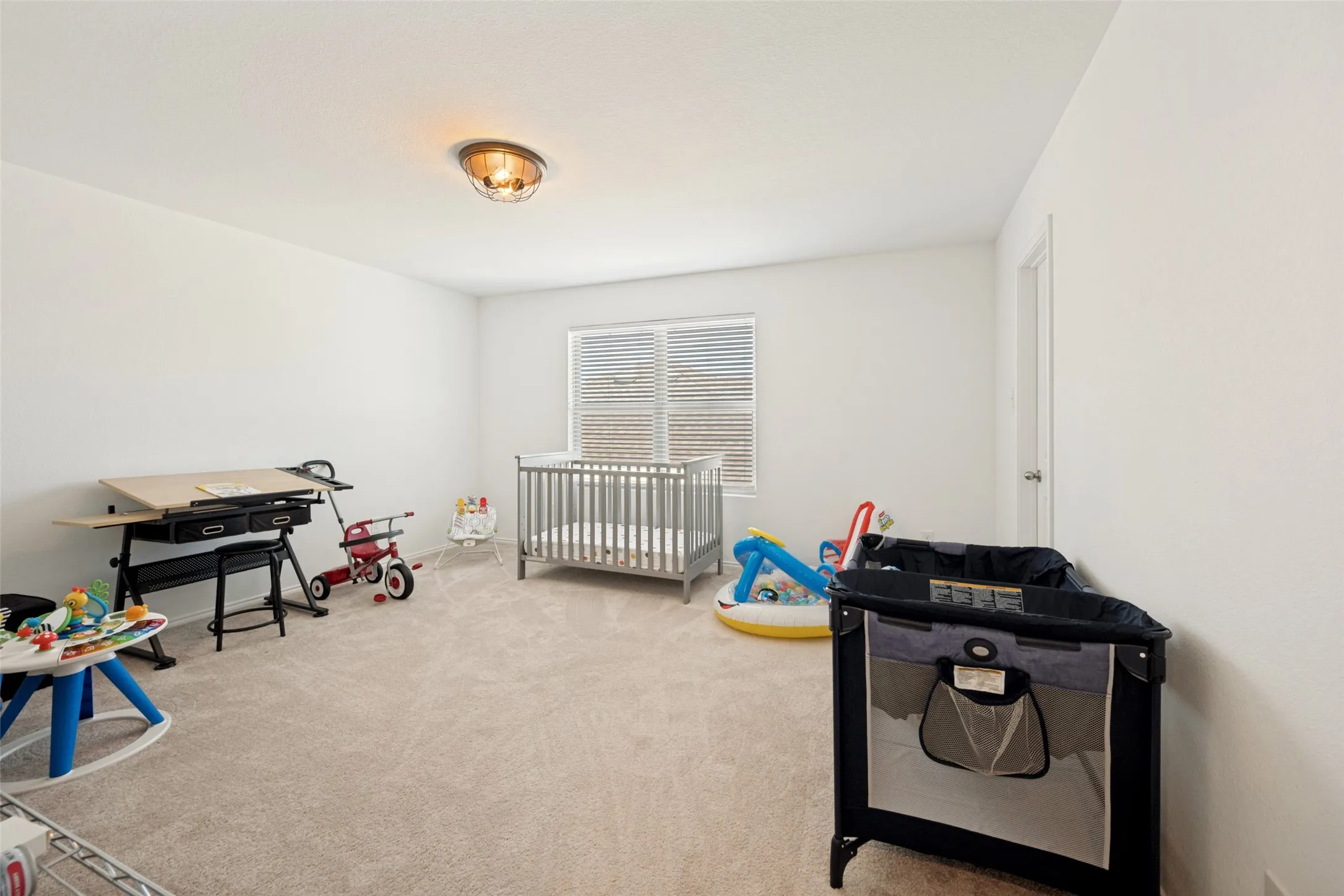 Spacious secondary bedrooms