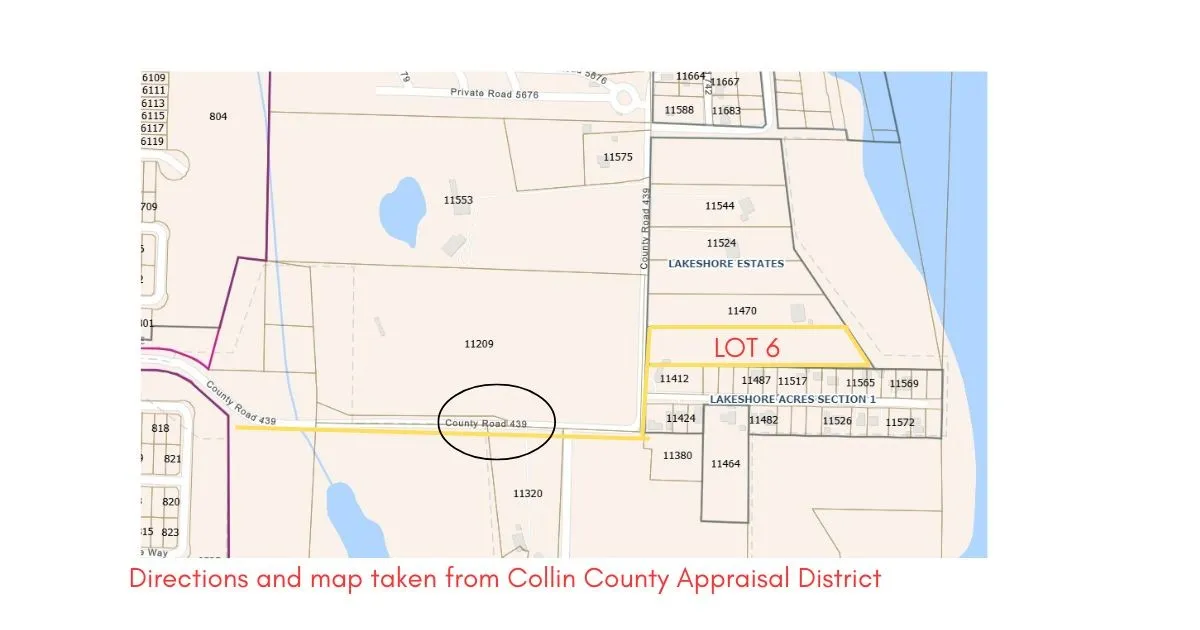 Unimproved Land For Sale in Collin County , Lot 6 County Road 439, Princeton, Texas 75407, 0, 0, Garage spaces, 0 Sqft, built in 0, Price $325,000, mls#21272947, Real Estate Agent in Princeton, Homes For Sale in Collin county, Homes For Sale in Princeton, Realtor in Princeton Texas, Real Estate Brokerage Independent Realty Texas, Luminita Cordes Realtor