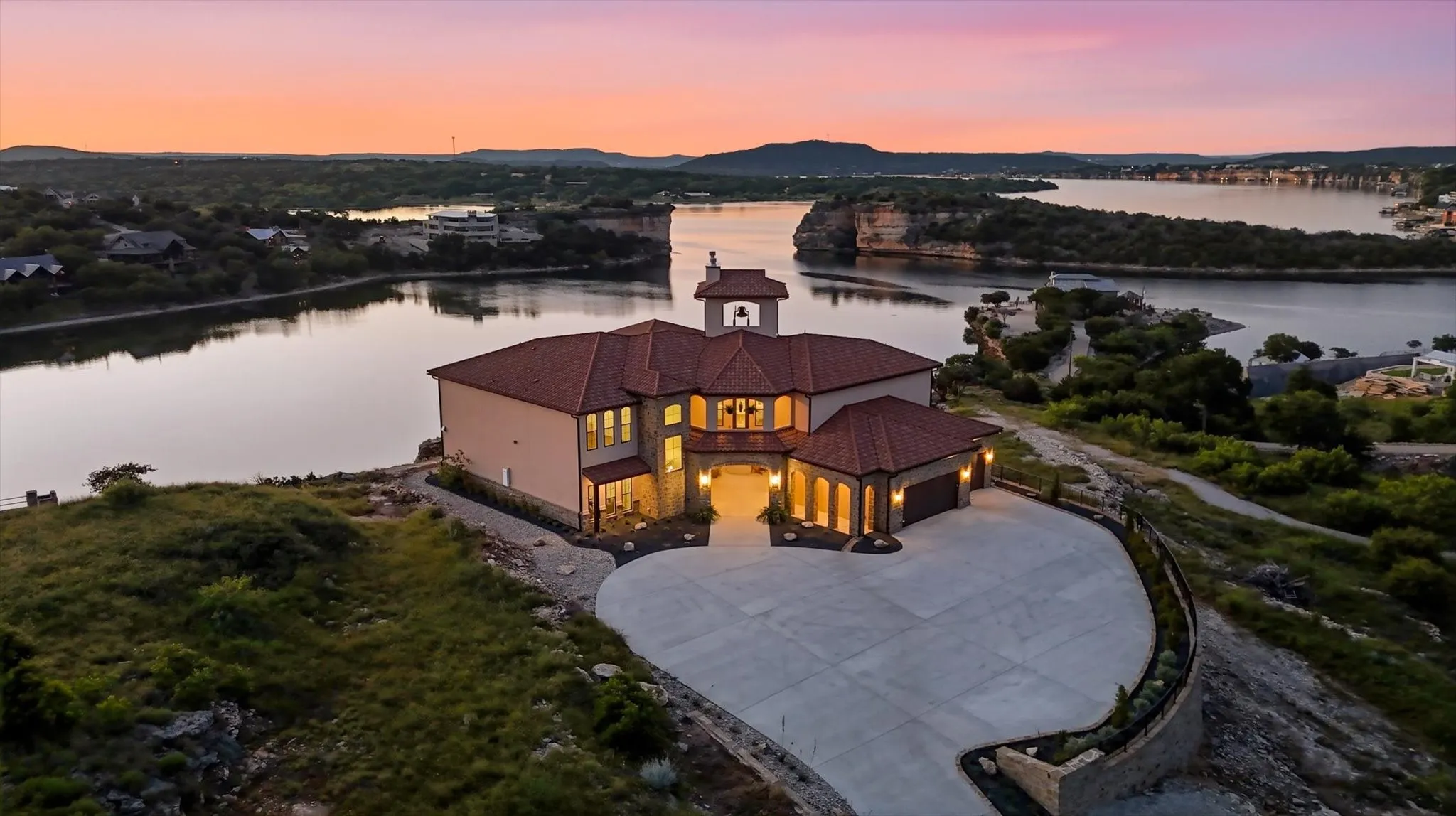 Single Family Residence For Sale in Palo Pinto County , 7085 W Hells Gate Drive, Possum Kingdom Lake, Texas 76475, 5 Bedroom, 7 Bathroom, 3 Garage spaces, 5,589 Sqft, built in 2026, mls#21257583, Real Estate Agent in Possum Kingdom Lake, Homes For Sale in Palo Pinto county, Homes For Sale in Possum Kingdom Lake, Realtor in Possum Kingdom Lake Texas, Real Estate Brokerage Independent Realty Texas, Luminita Cordes Realtor