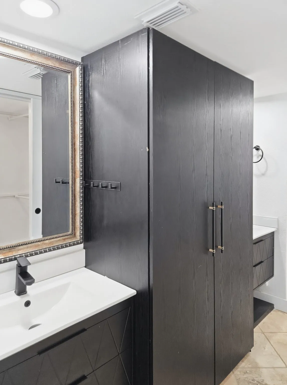 Primary Bathroom Split Vanity