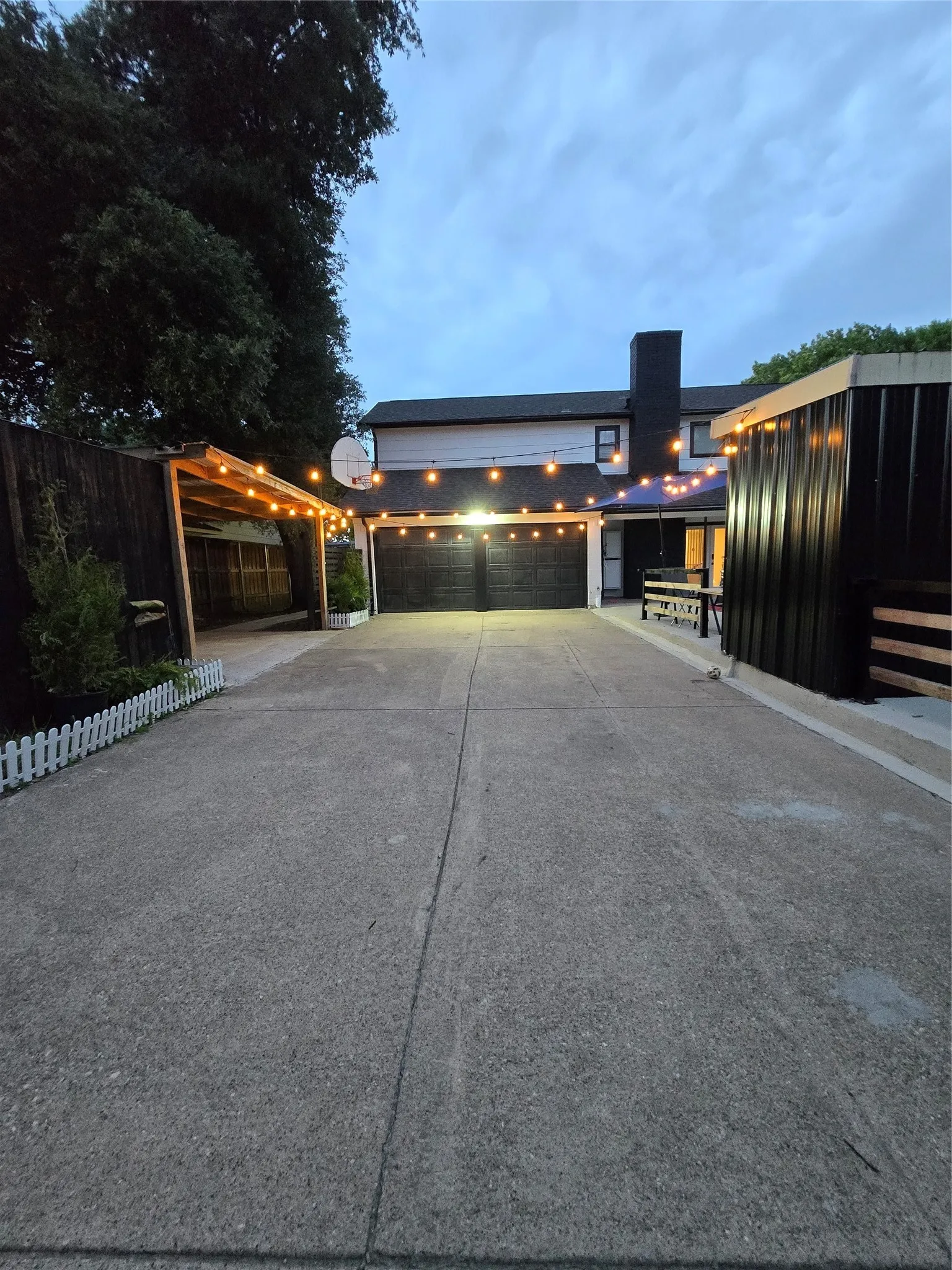 Driveway & Garage entry