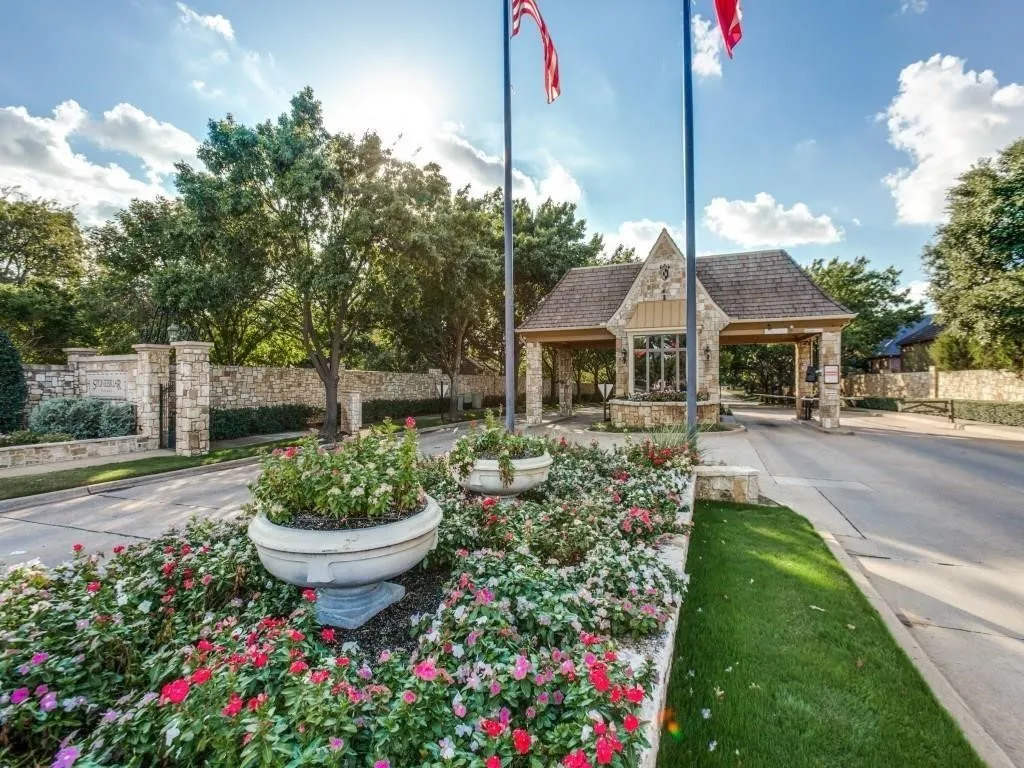 Stonebriar Village is Guard-Gated 24/7 with hilly topography on 518 acre master-planned community, surrounded by Stonebriar Country Clubs private 18 hole golf course.