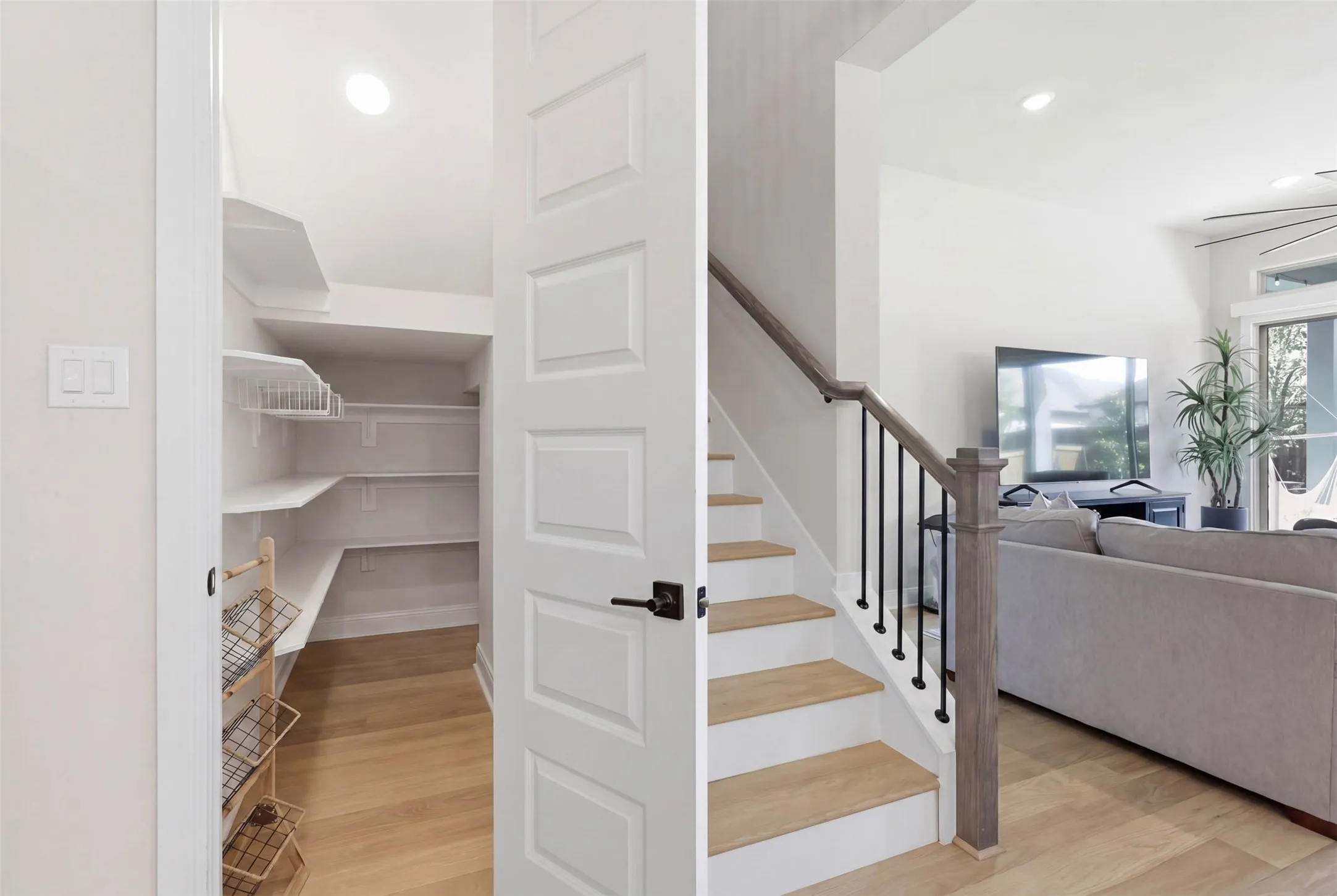 Second built-out pantry or storage