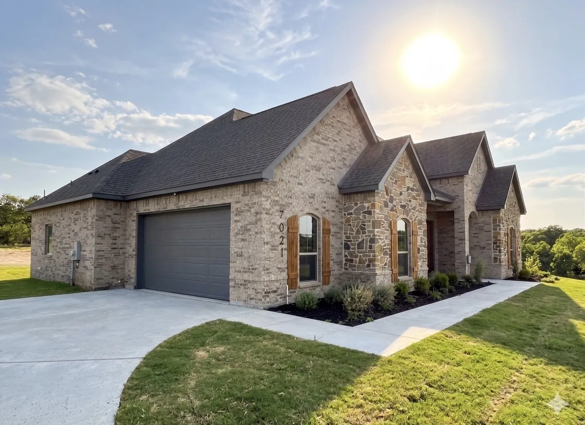 Single Family Residence For Sale in Parker County , 7021 Ranch View Place, Springtown, Texas 76082, 4 Bedroom, 2 Bathroom, 2 Garage spaces, 2,064 Sqft, built in 2026, mls#21273148, Real Estate Agent in Springtown, Homes For Sale in Parker county, Homes For Sale in Springtown, Realtor in Springtown Texas, Real Estate Brokerage Independent Realty Texas, Luminita Cordes Realtor