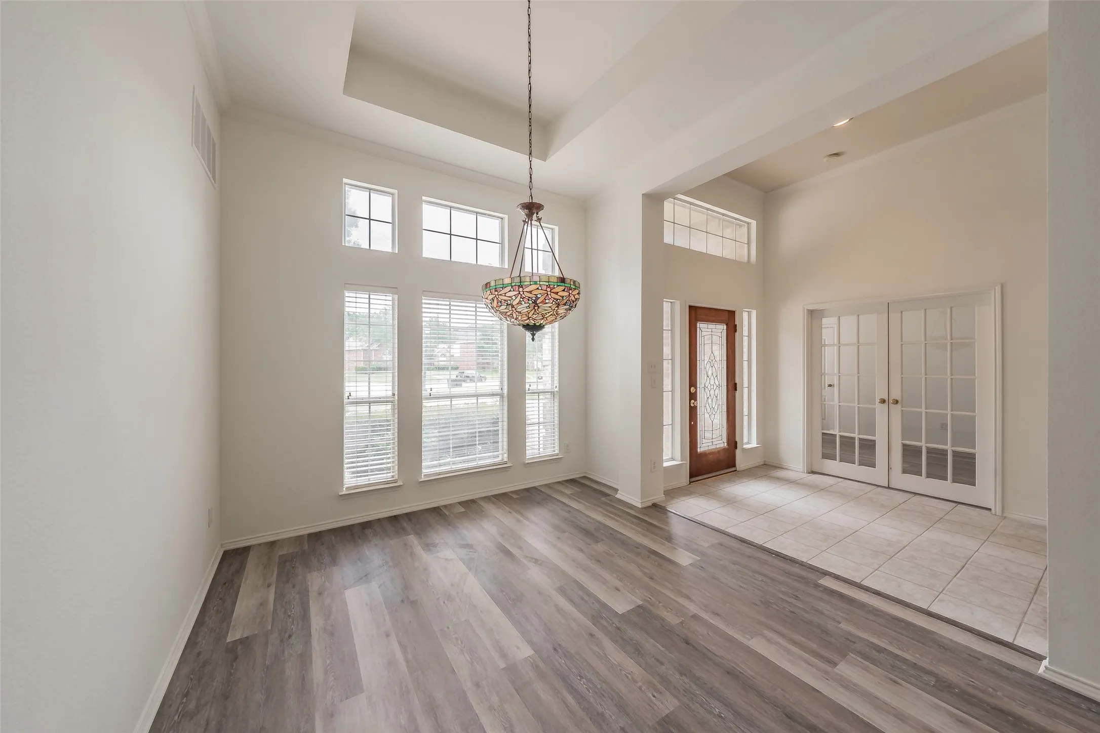 Dining room and front foyer
