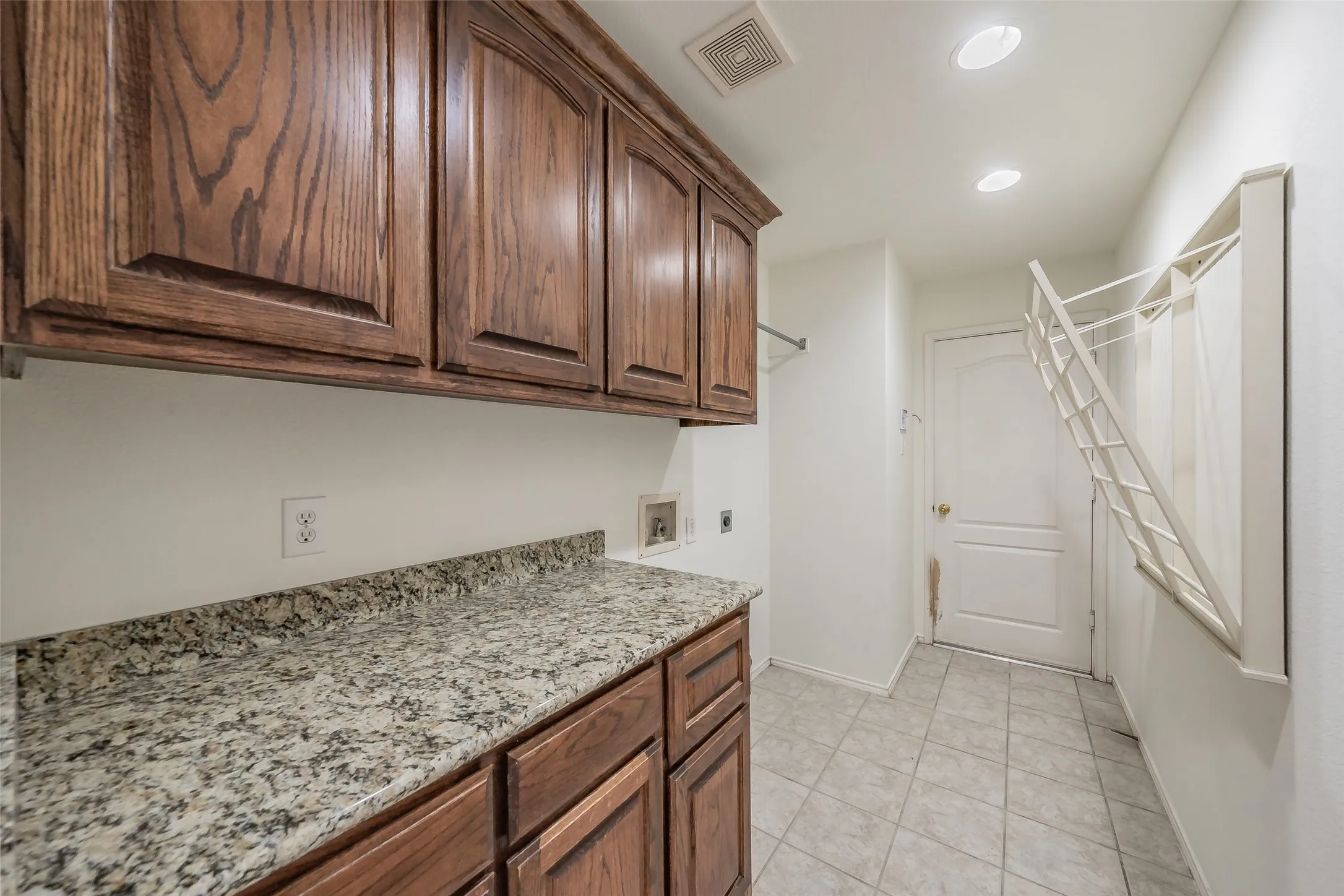 Utility room and garage entry
