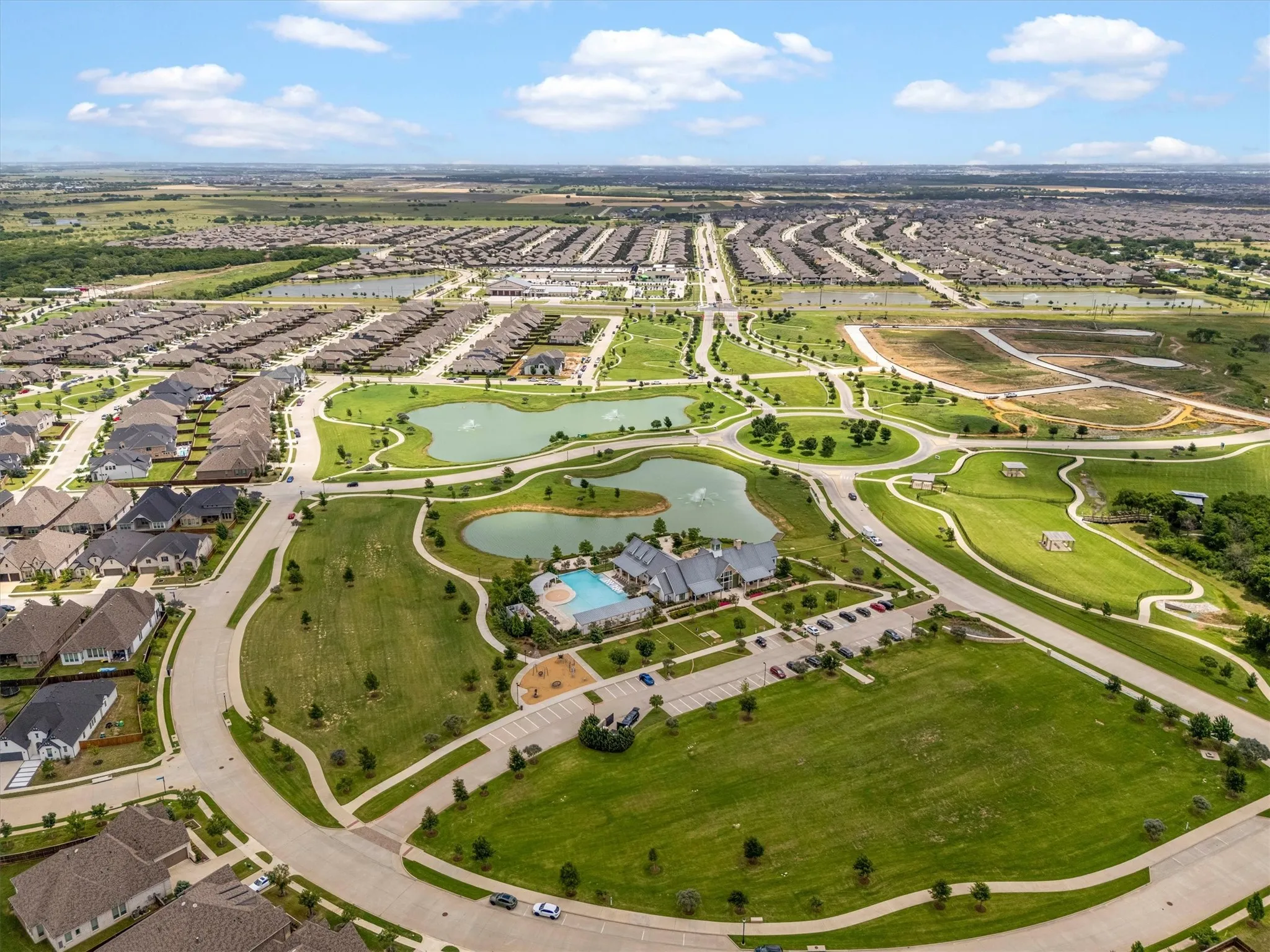 Lots of space for recreation in the community!