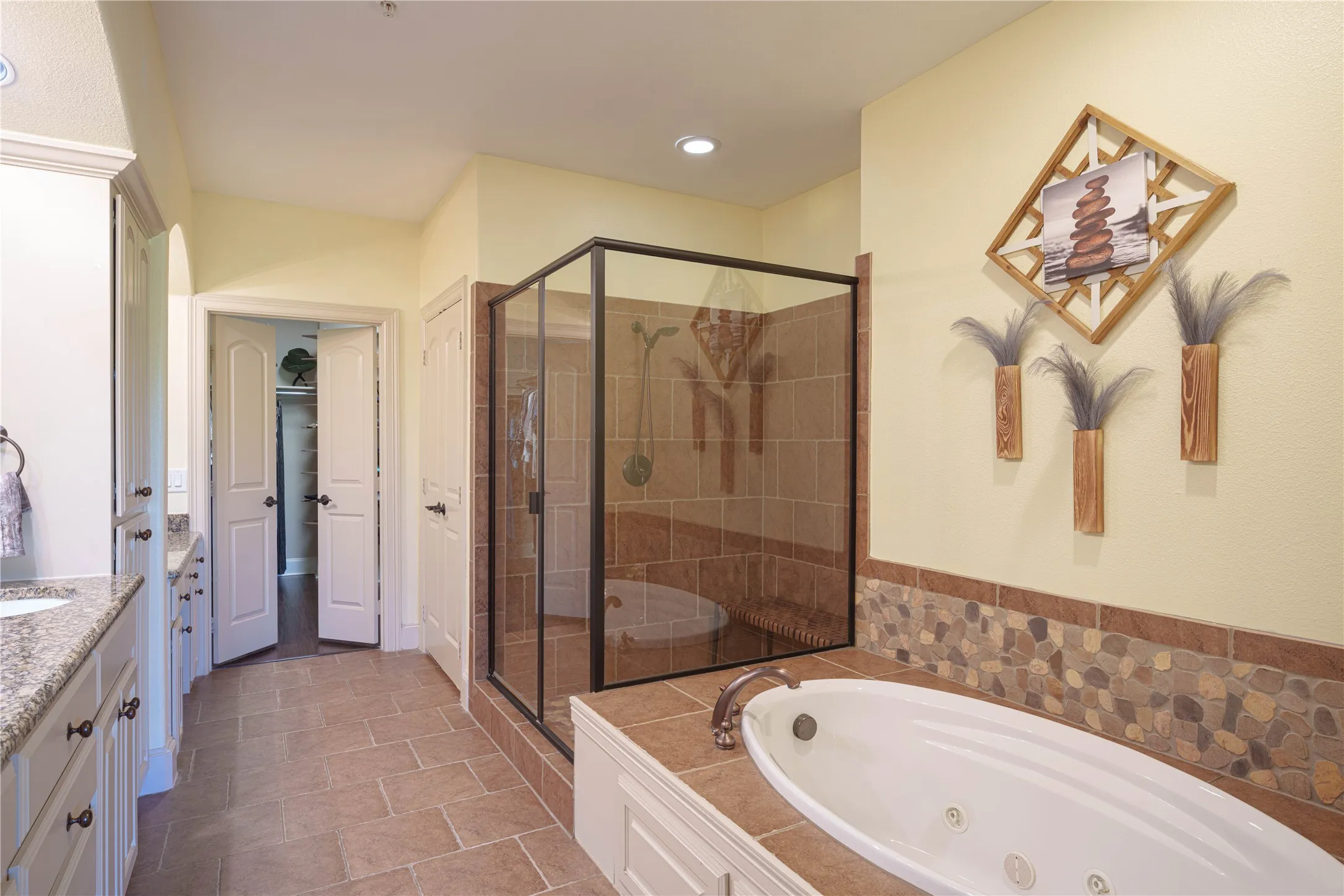 Separate Shower & Tub