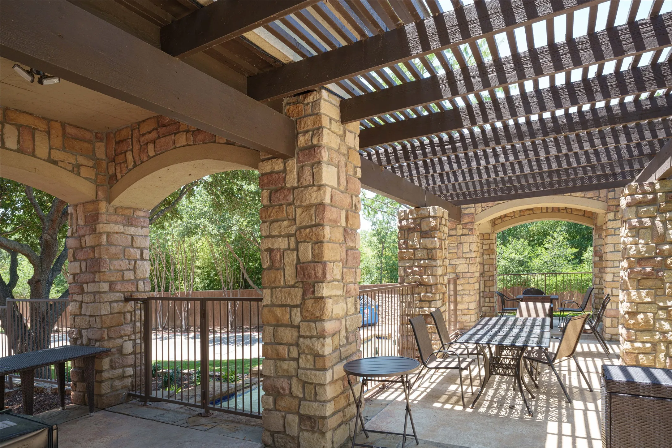 Barbecue and Dining Area