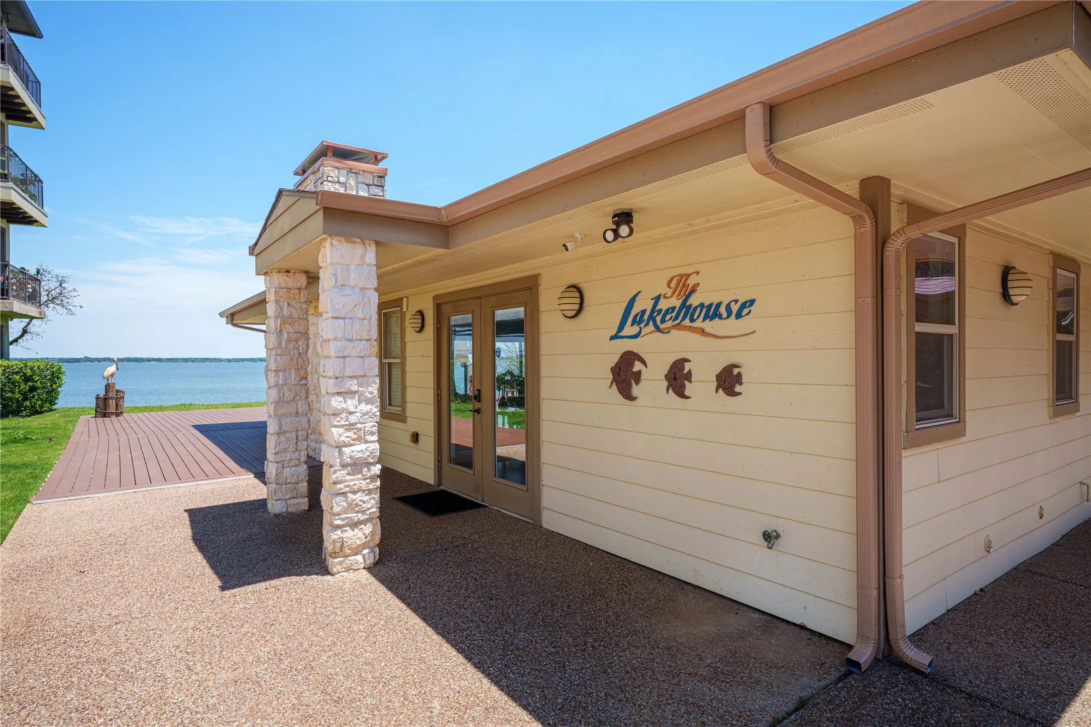 Clubhouse with Lake View