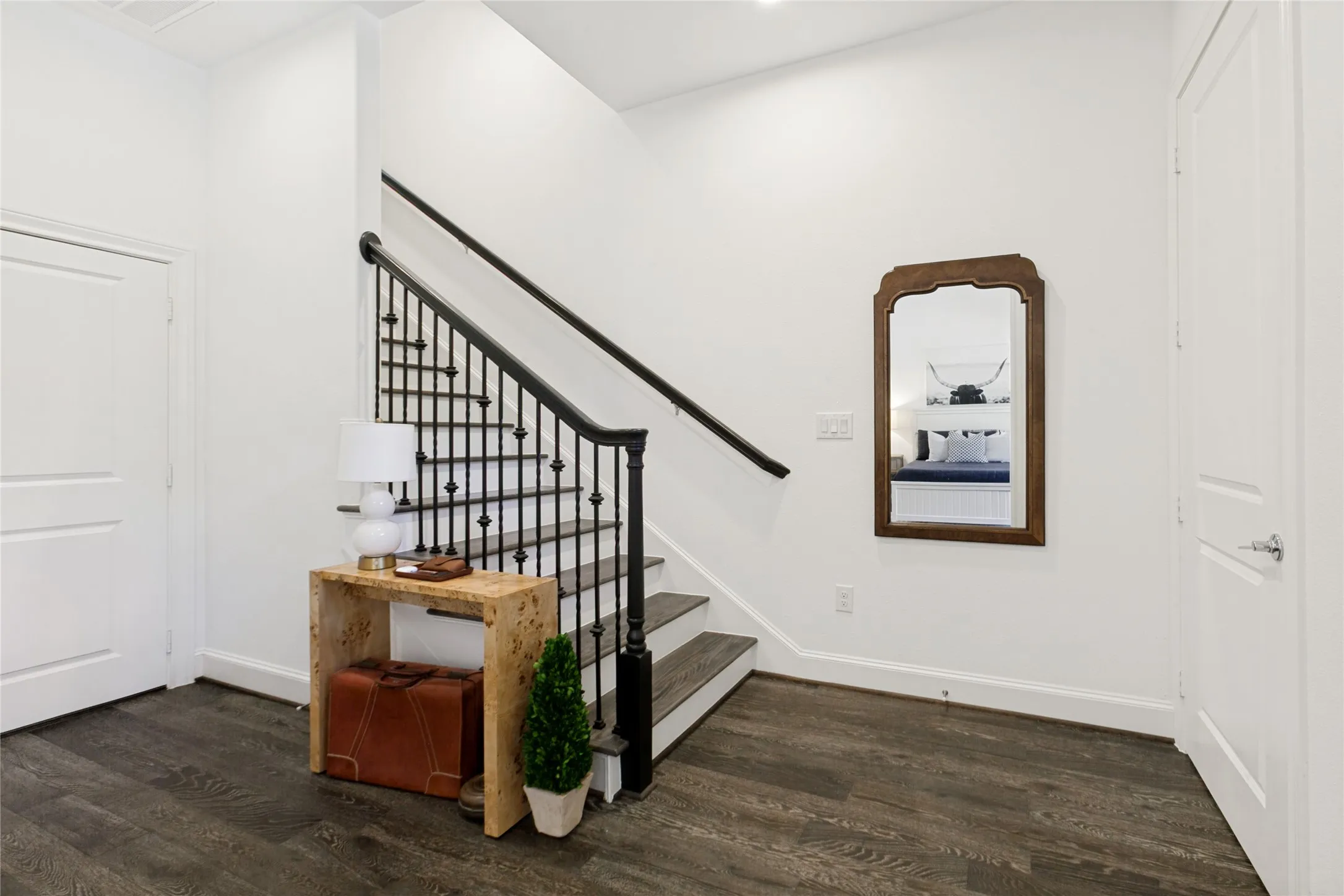 Rear entry garage access