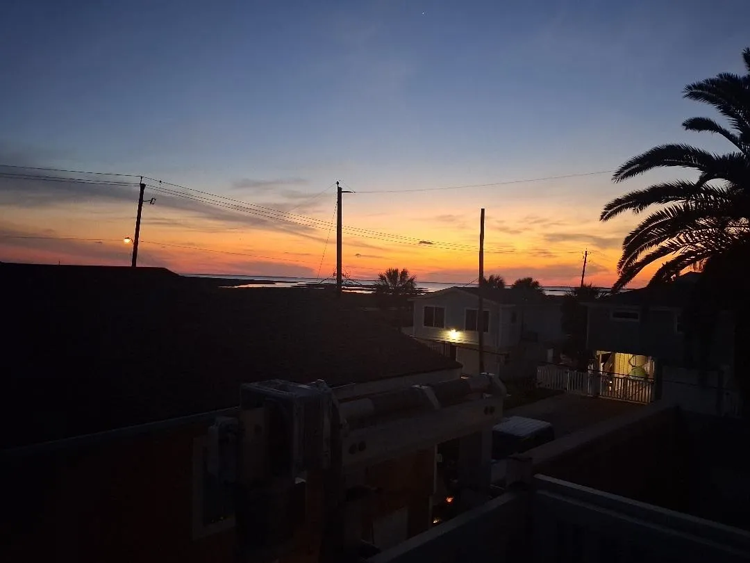 Sunset from back deck
