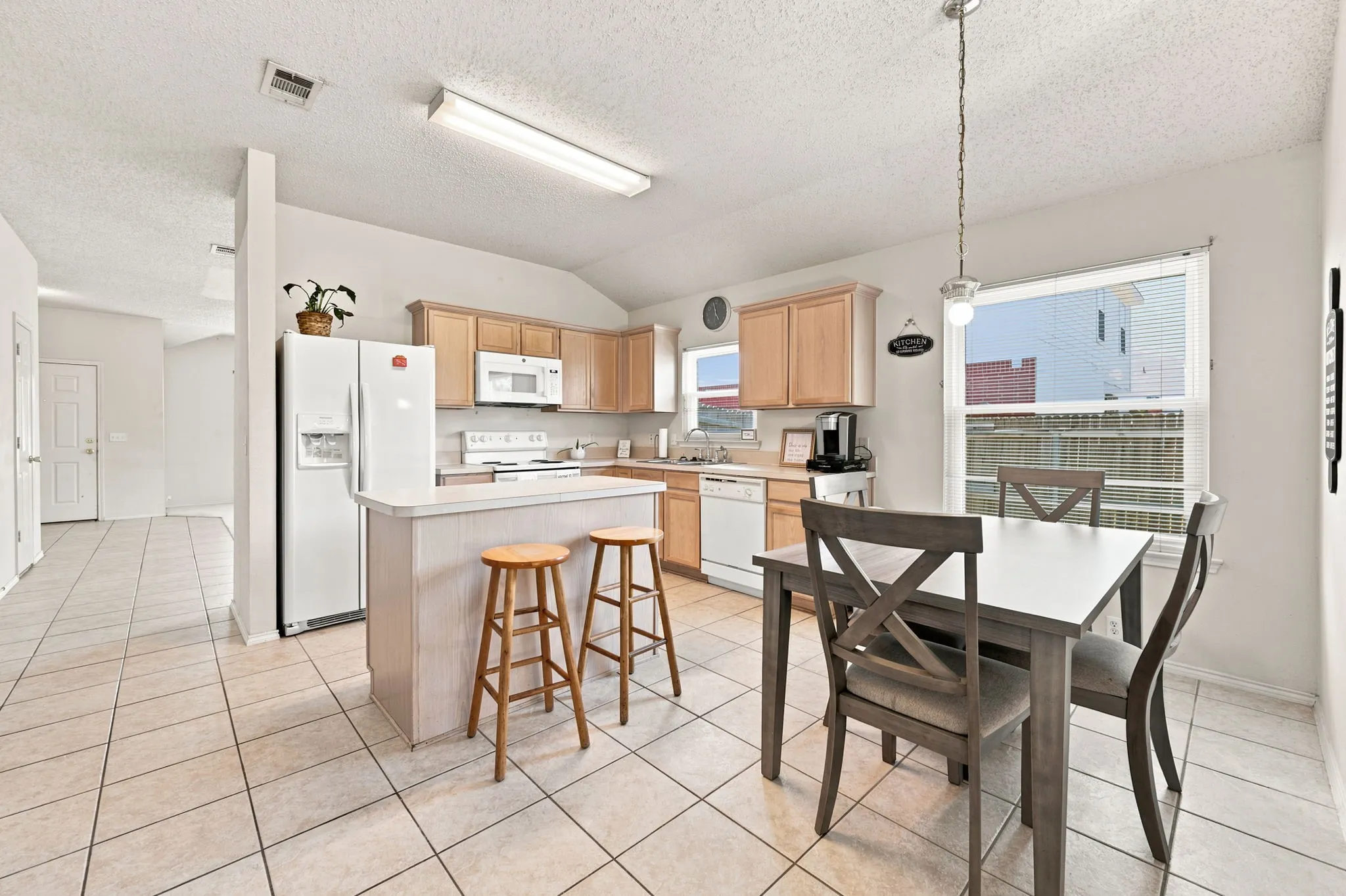 Great kitchen with room to cook, entertain and enjoy.