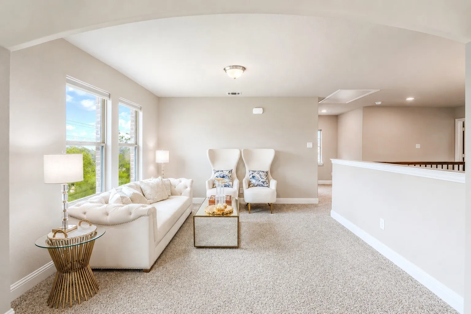 Second living area upstairs