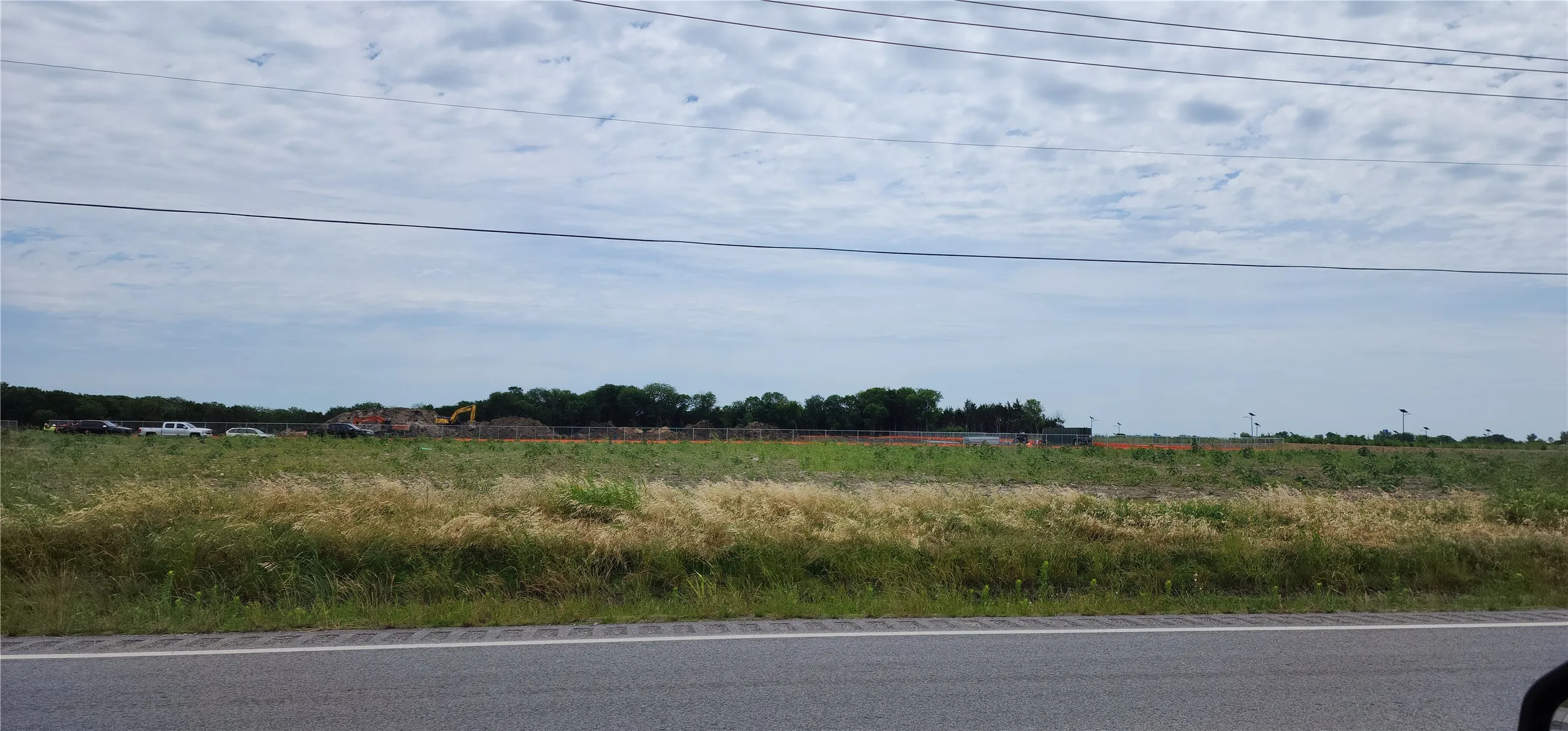 Residential development across CR-1099 from the property.