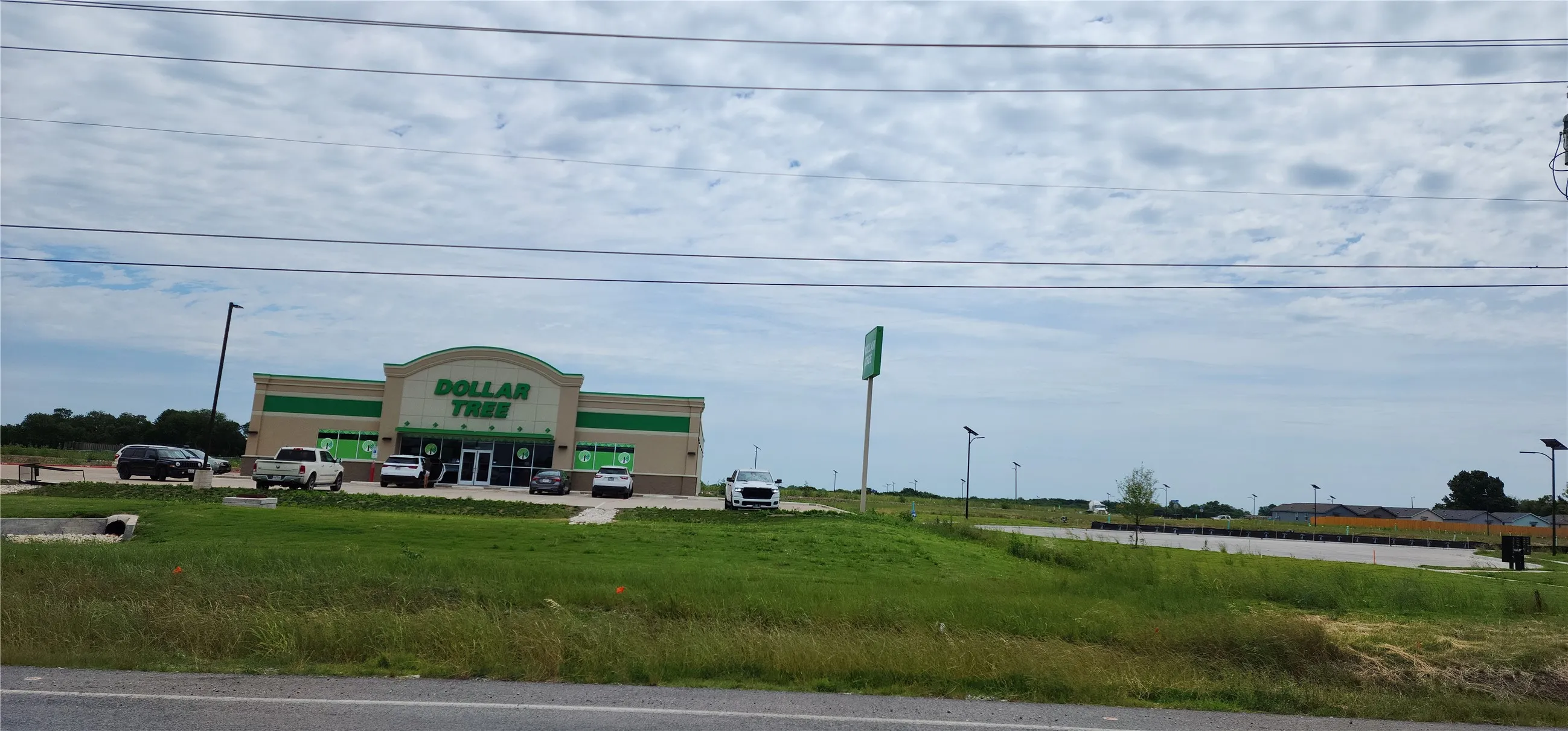 New Dollar Tree built across CR-1099 from the property.