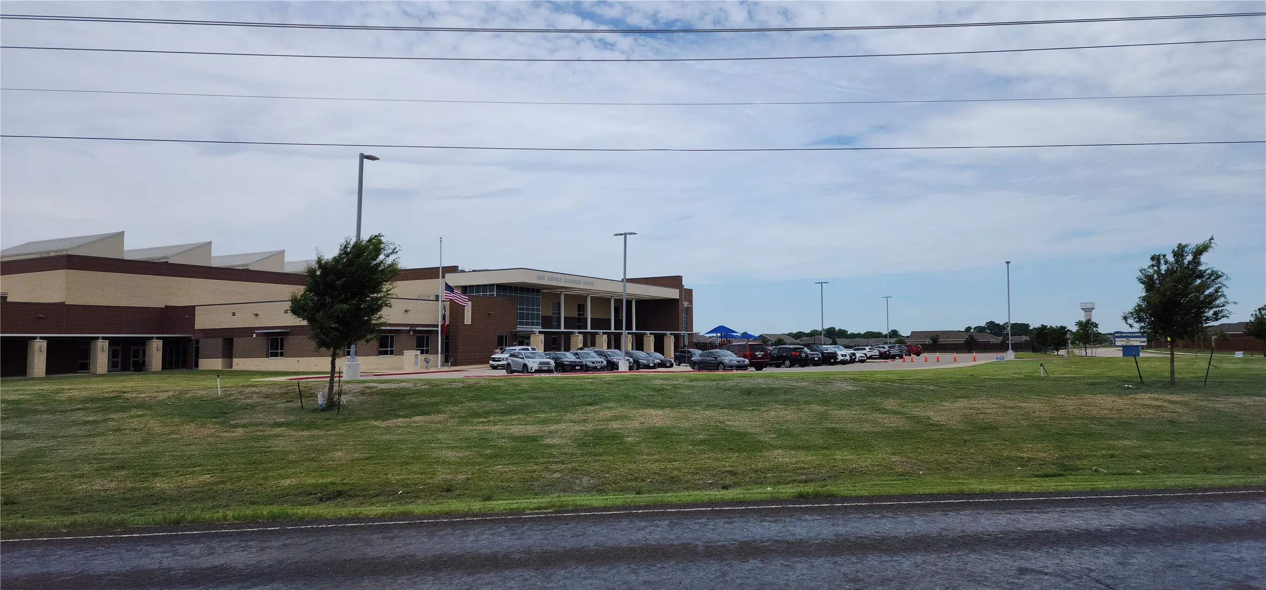 Mayfield Elementary School just south of the property on FM-982
