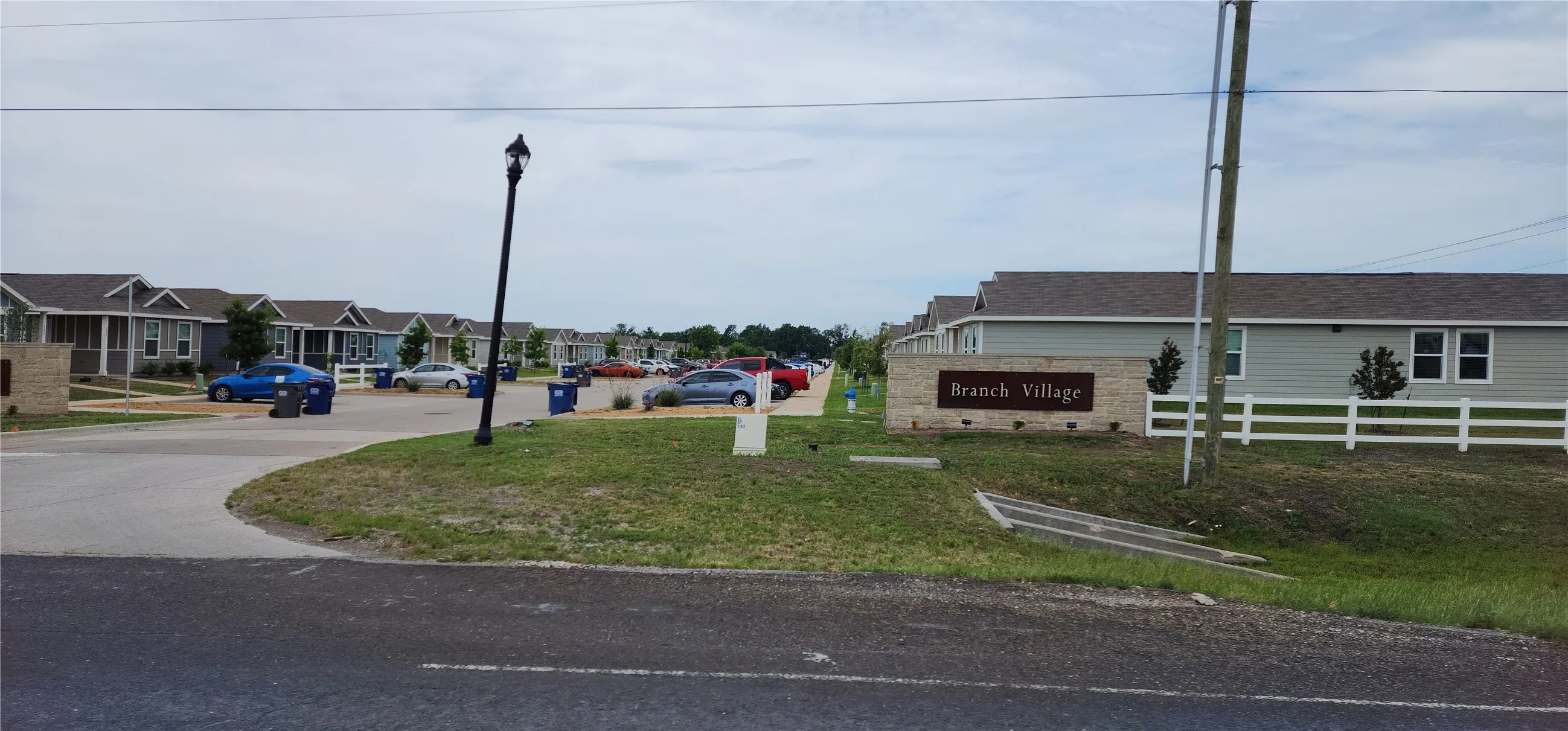 Another residential development near the property on FM-982
