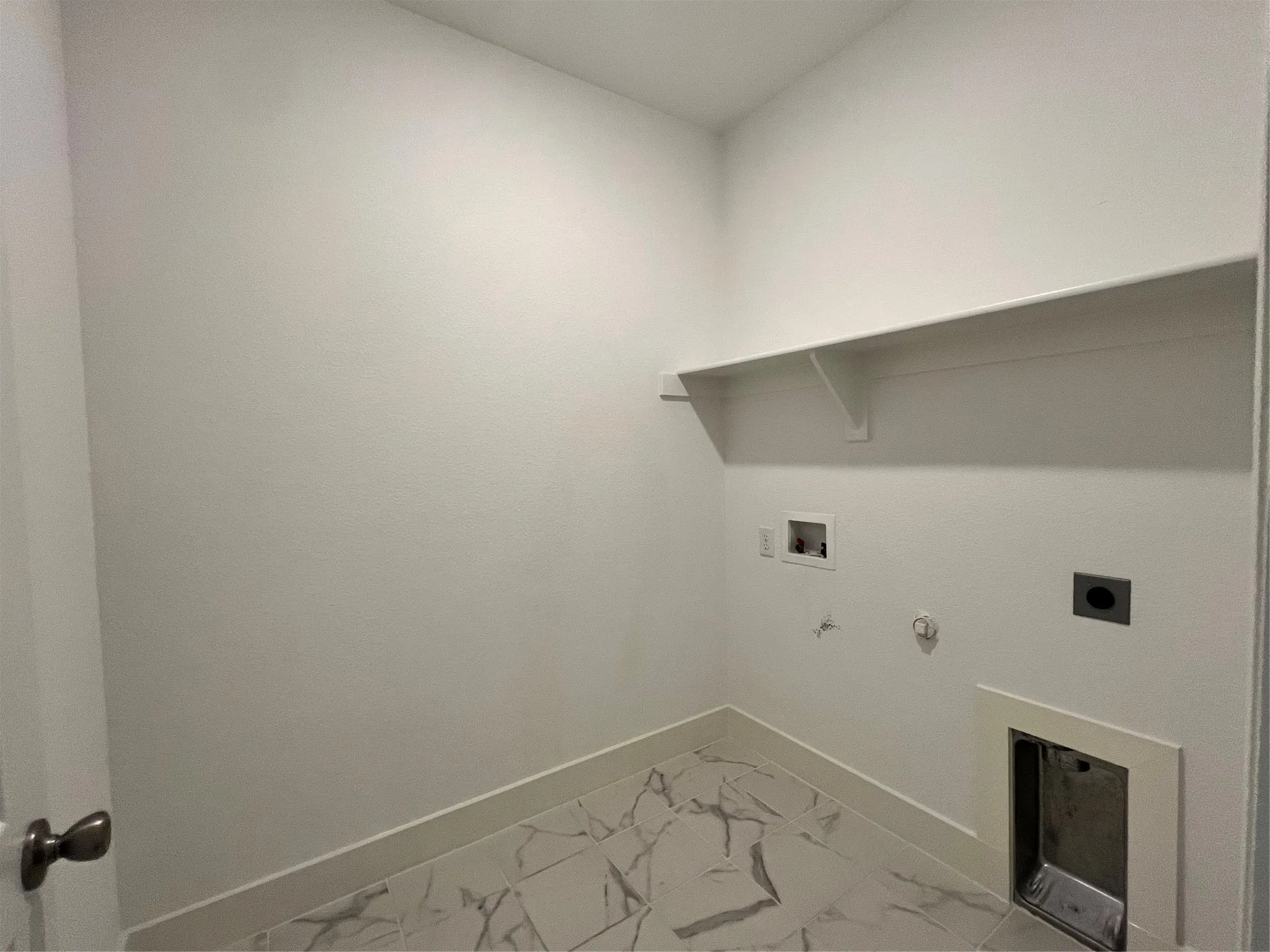 Large separate laundry room.