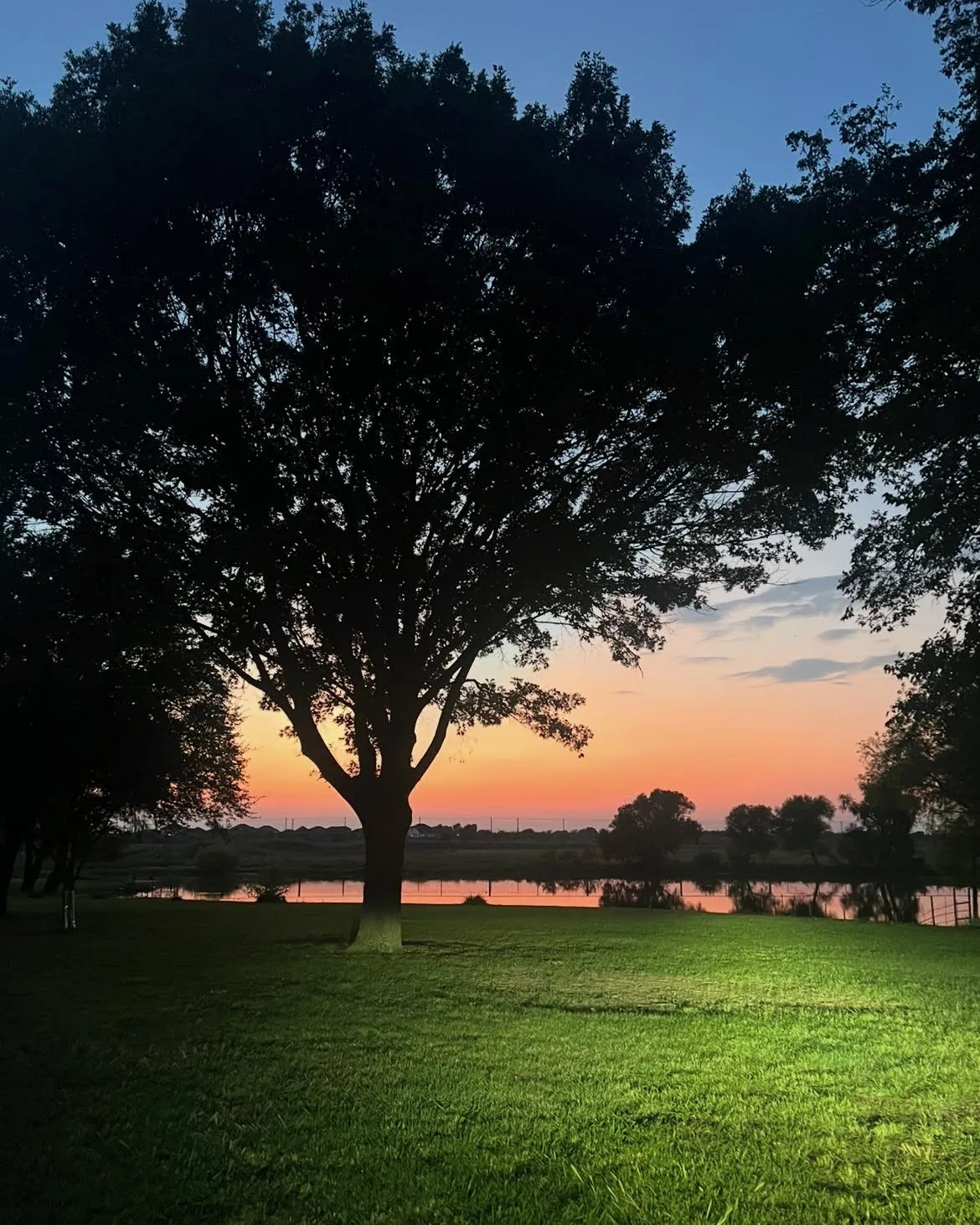 Enjoy those TX sunsets!